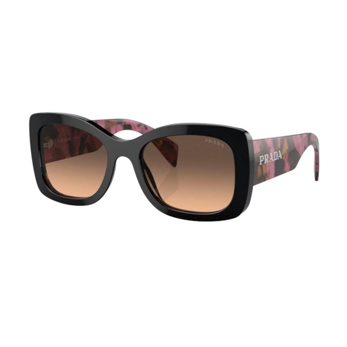 PRA08S 12O50C Mogano Nero Acetate Occhiali Sole