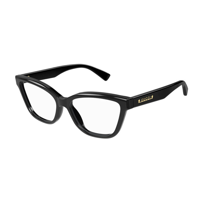Gucci GG1589O Linea Lettering 001 Nero Acetate Occhiali Vista