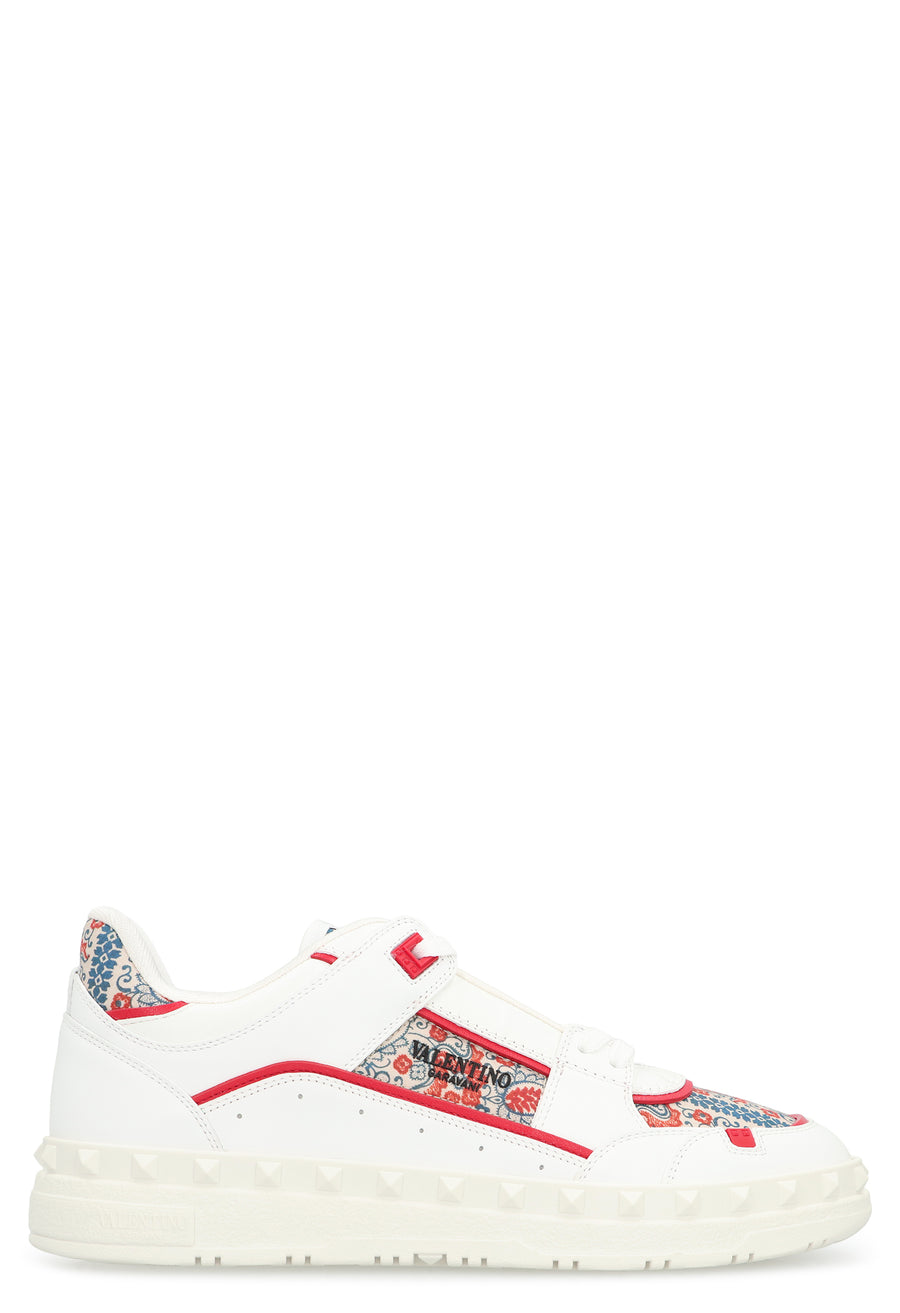 Valentino Freedots Low-Top Sneakers White Calf Trainers