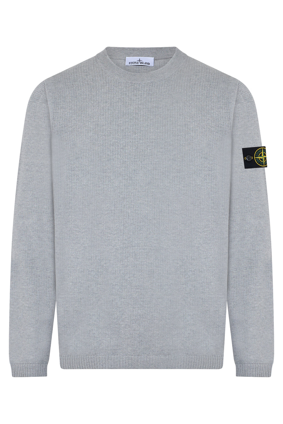 Crew Neck Cotton Sweater Grey Sweatshirts