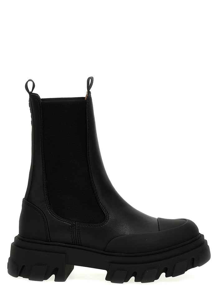 Leather ankle boots Black Lh Pes Pu Boots