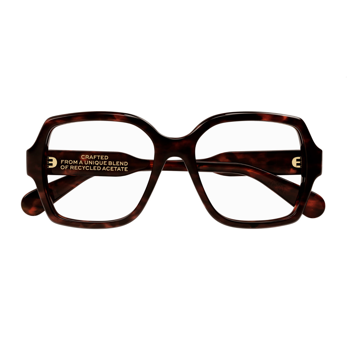 CH0155O Marrone Celluloid Occhiali Vista