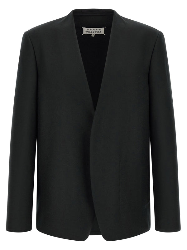 Maison Margiela Minimal Blazer — Black