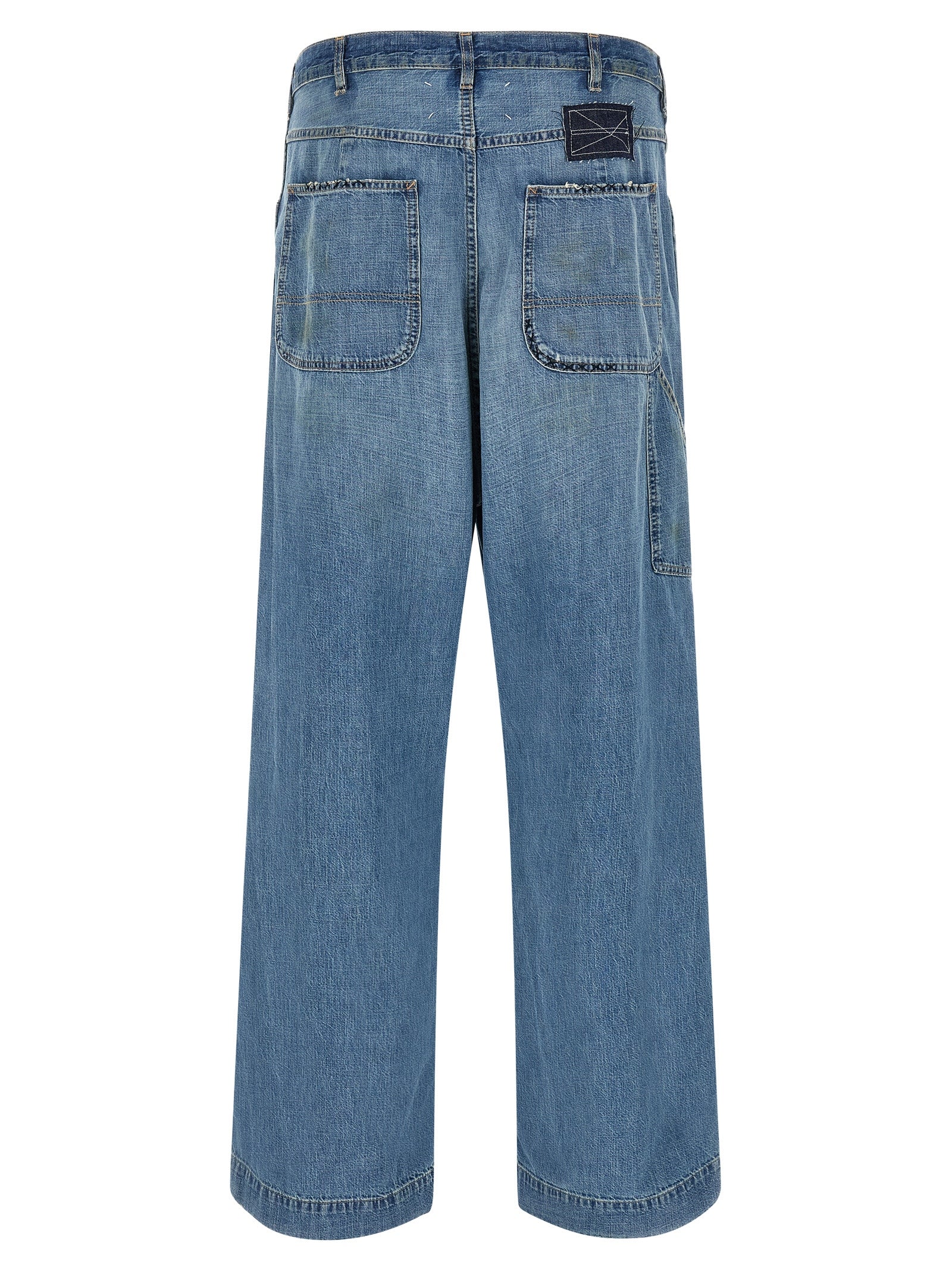 Four Stitches Jeans Blue Cotton