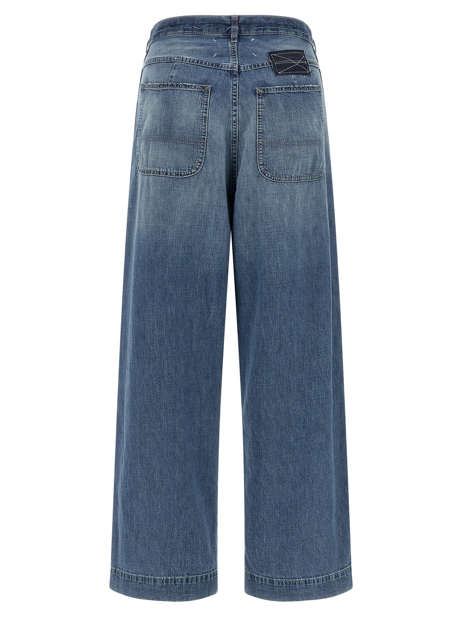 Four Stitches Jeans Blue Cotton