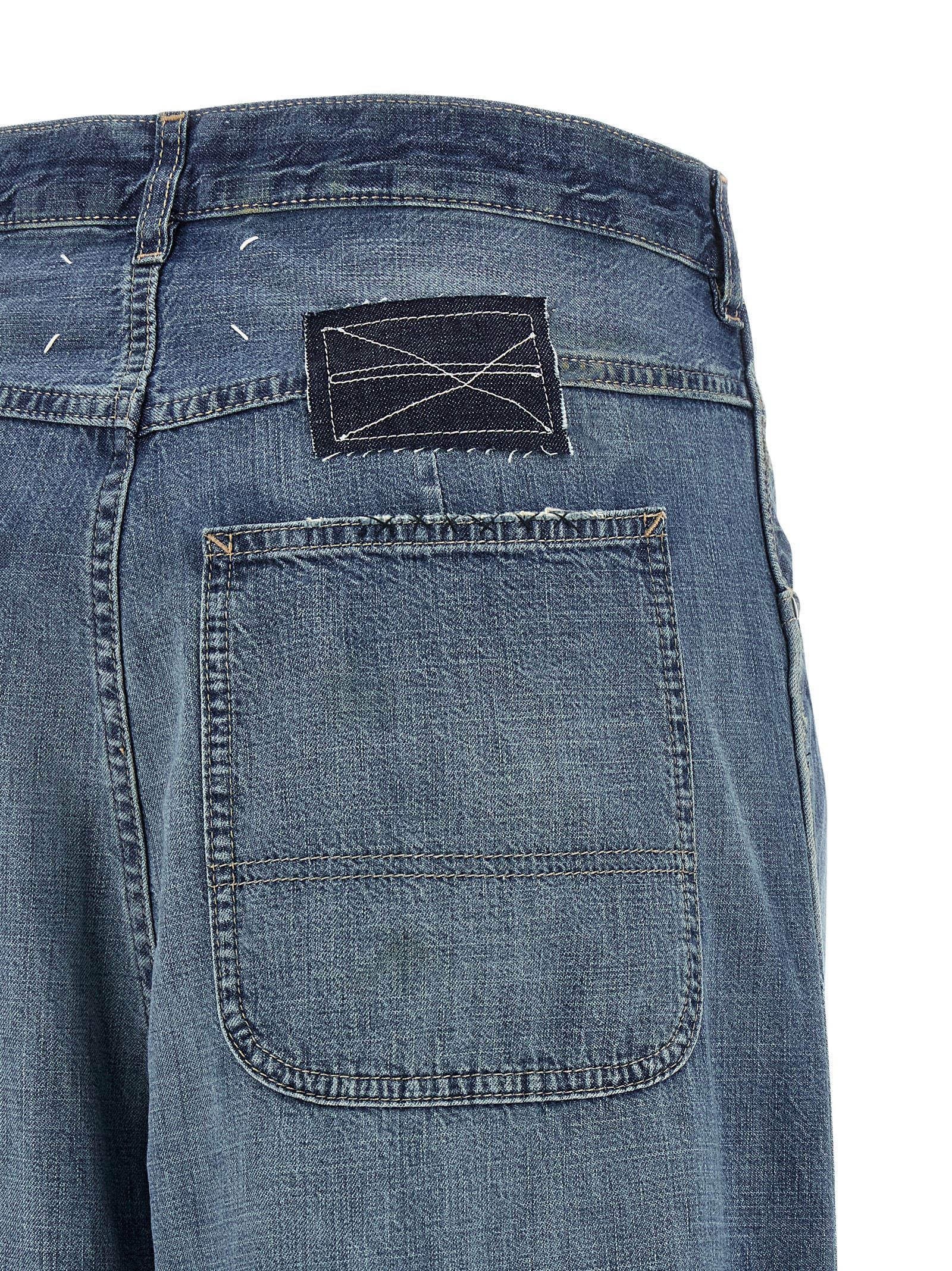 Four Stitches Jeans Blue Cotton