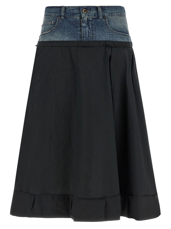 Maison Margiela Denim Insert Skirt