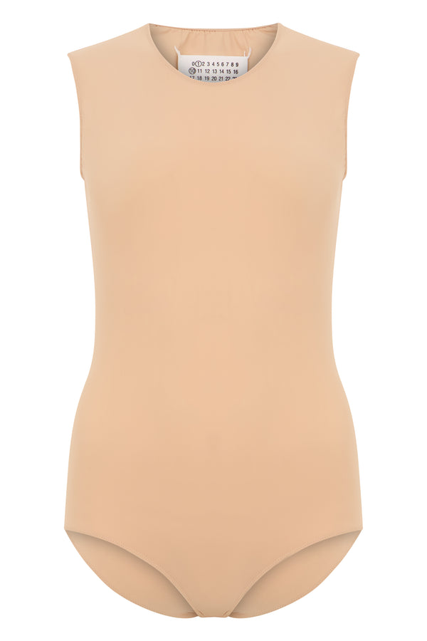 Sleeveless Bodysuit Skin Polyamide Bodies