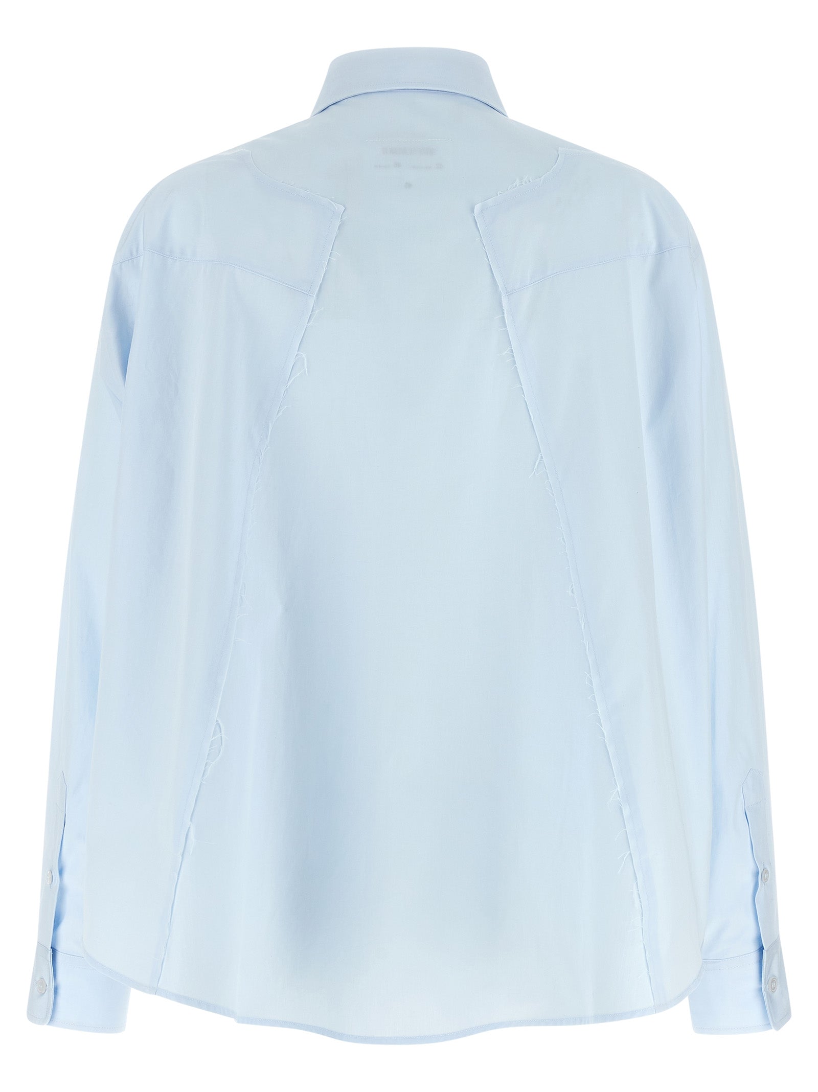 Poplin shirt Light Blue Cotton Shirt, Blouse