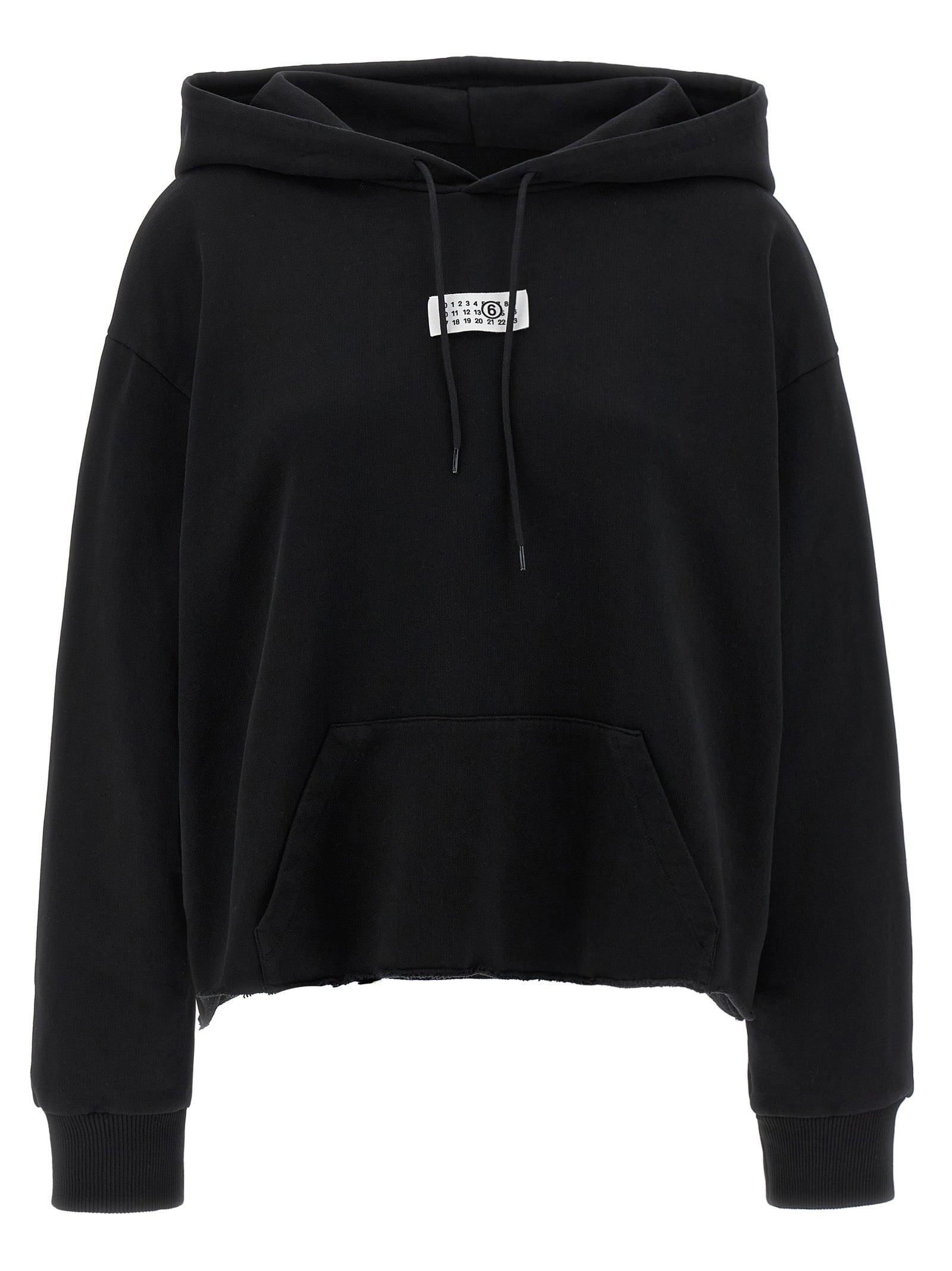 Numeric signature MM6 hoodie Black Cotton Sweatshirt