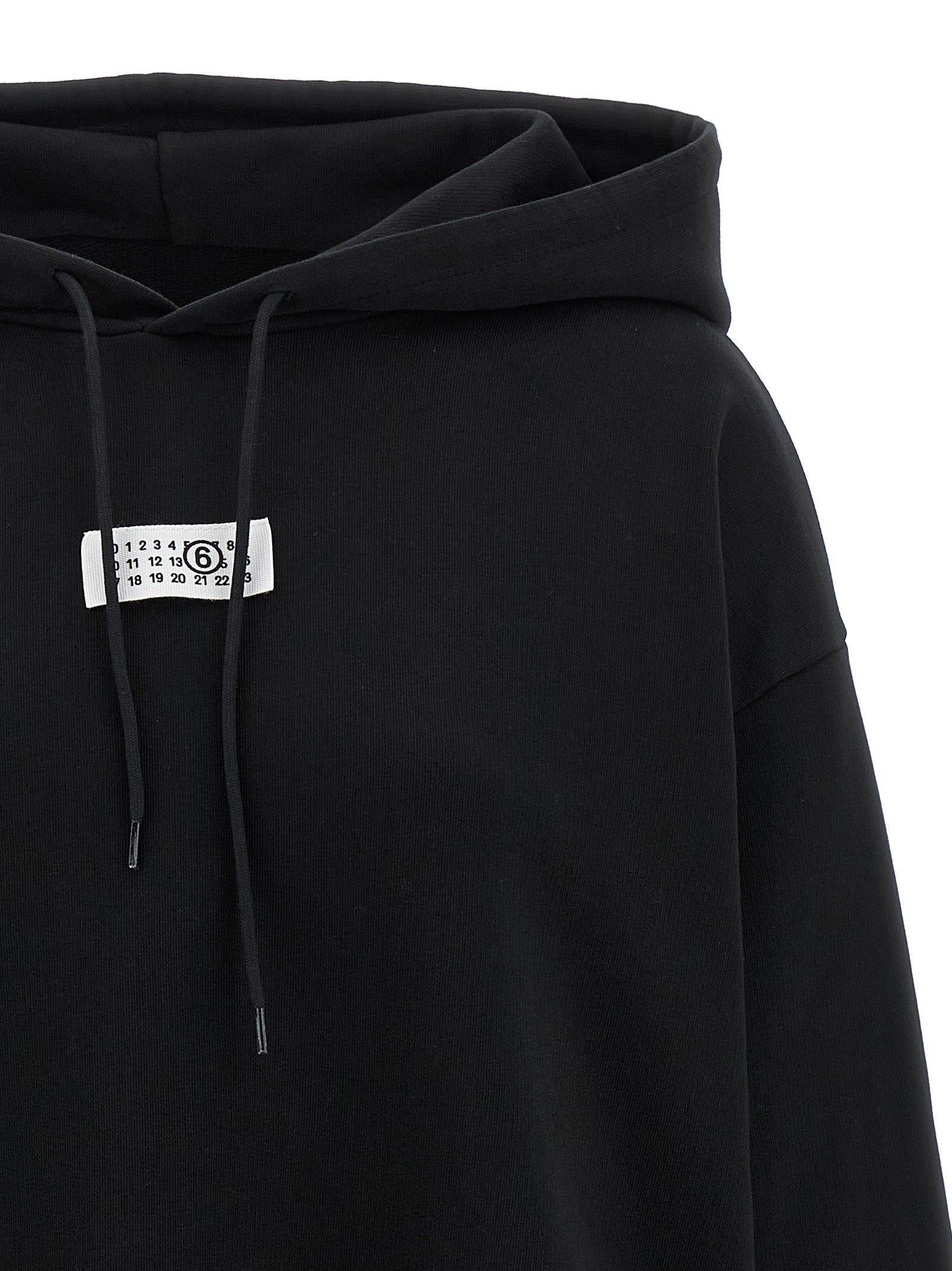 Numeric signature MM6 hoodie Black Cotton Sweatshirt