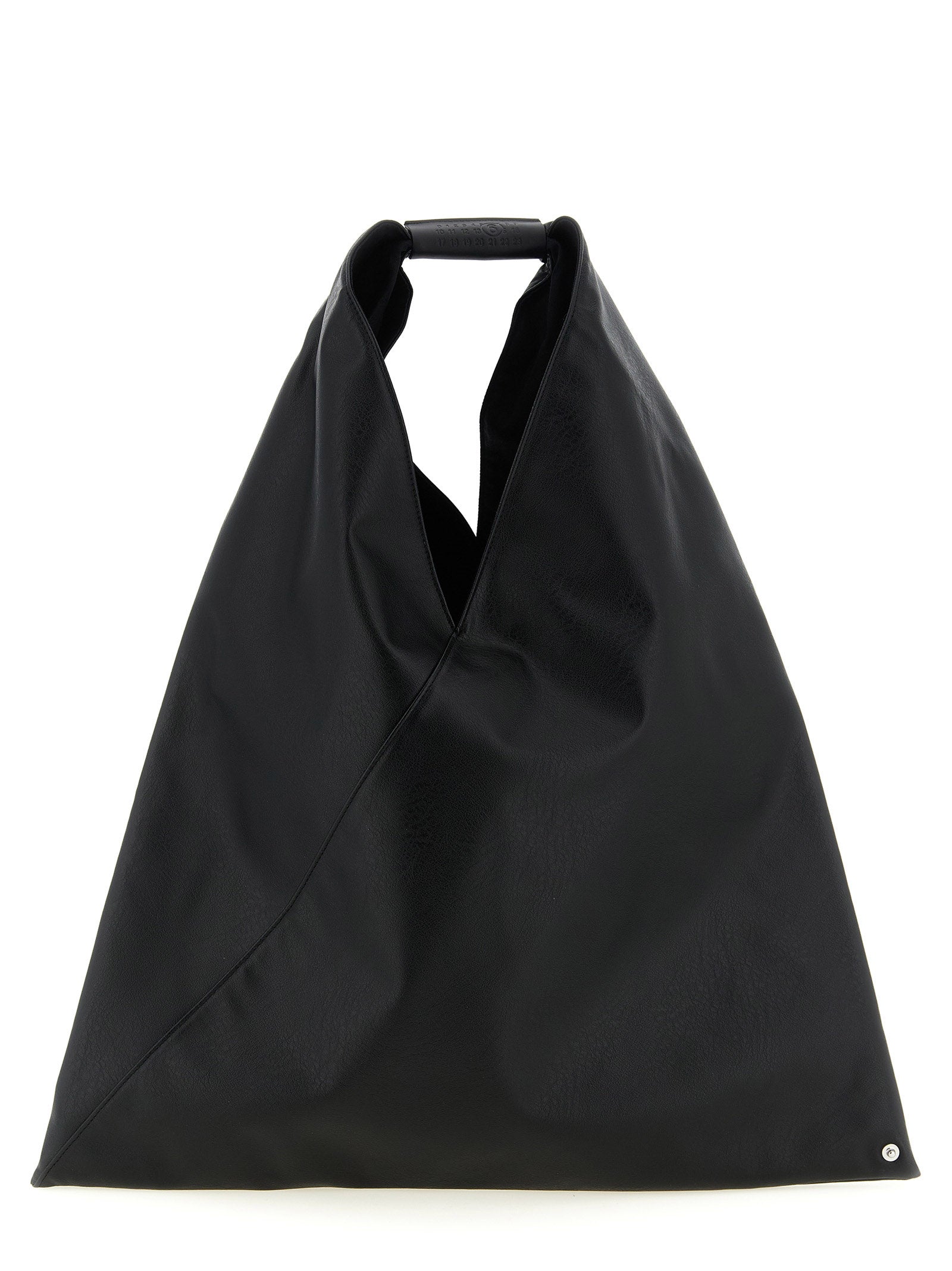Japanese Classic handbag Black Polyurethane Hand Bags