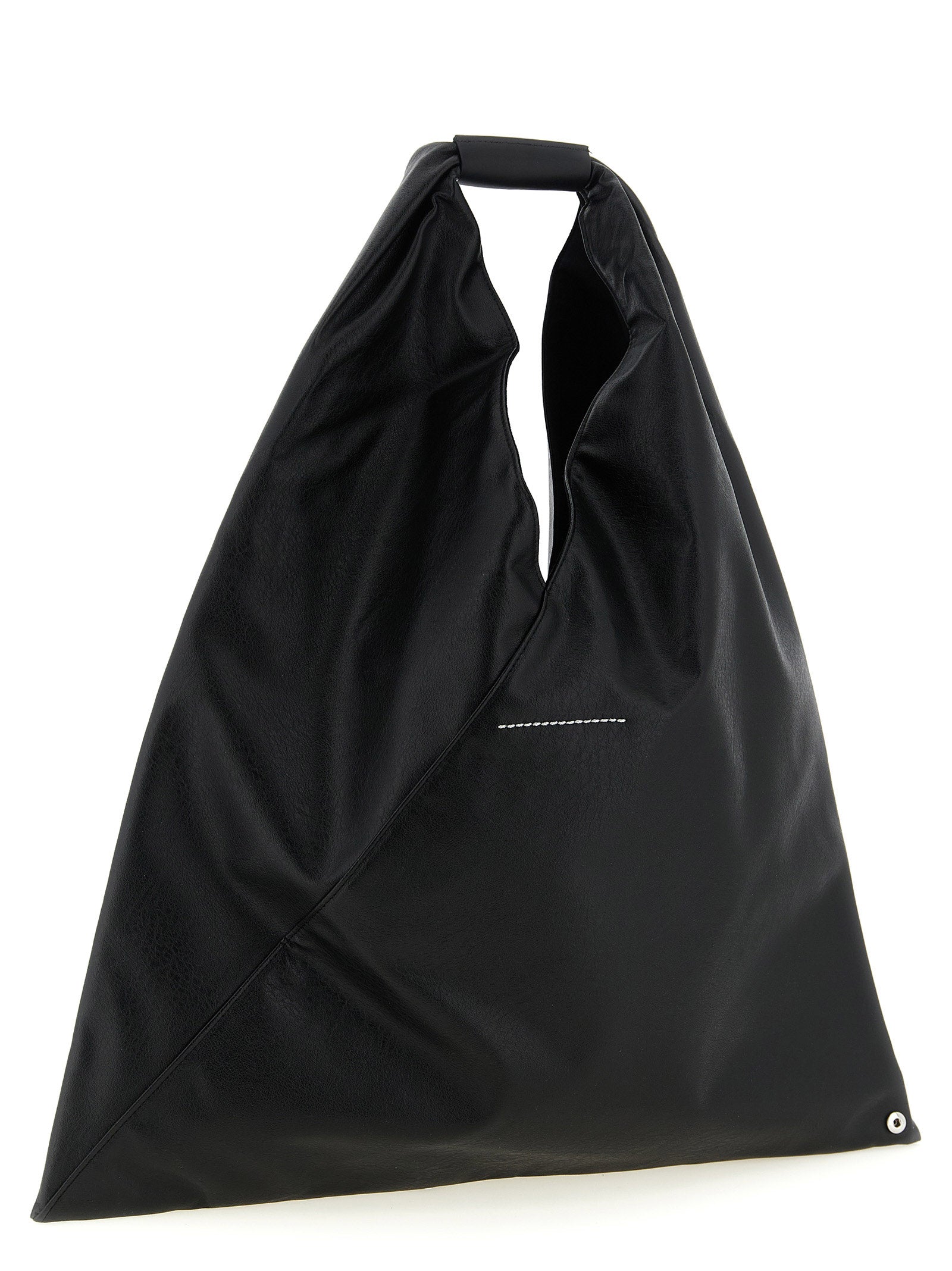 Japanese Classic handbag Black Polyurethane Hand Bags