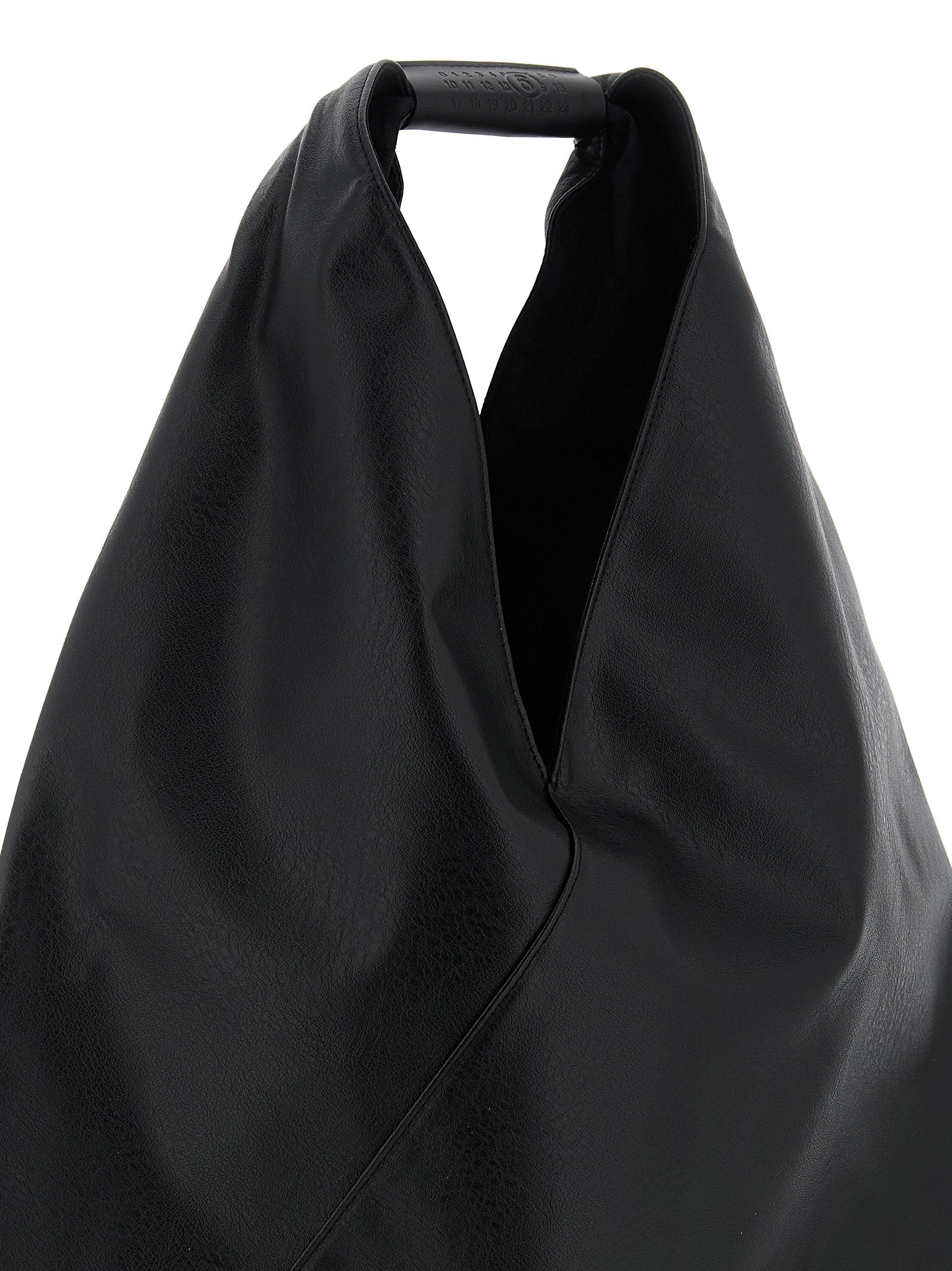 Japanese Classic handbag Black Polyurethane Hand Bags