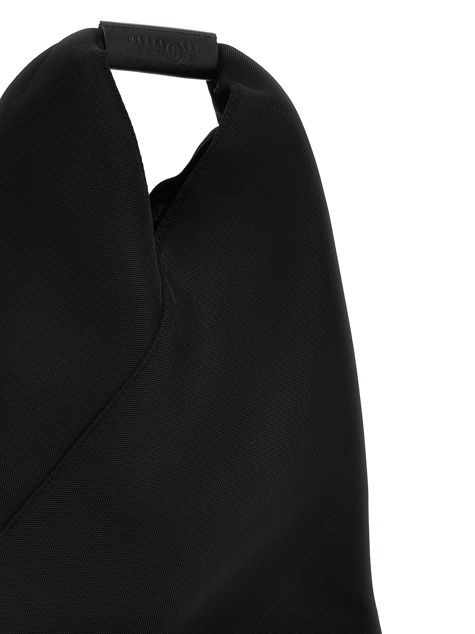 Japanese bag classic small shoulder Black Polyester