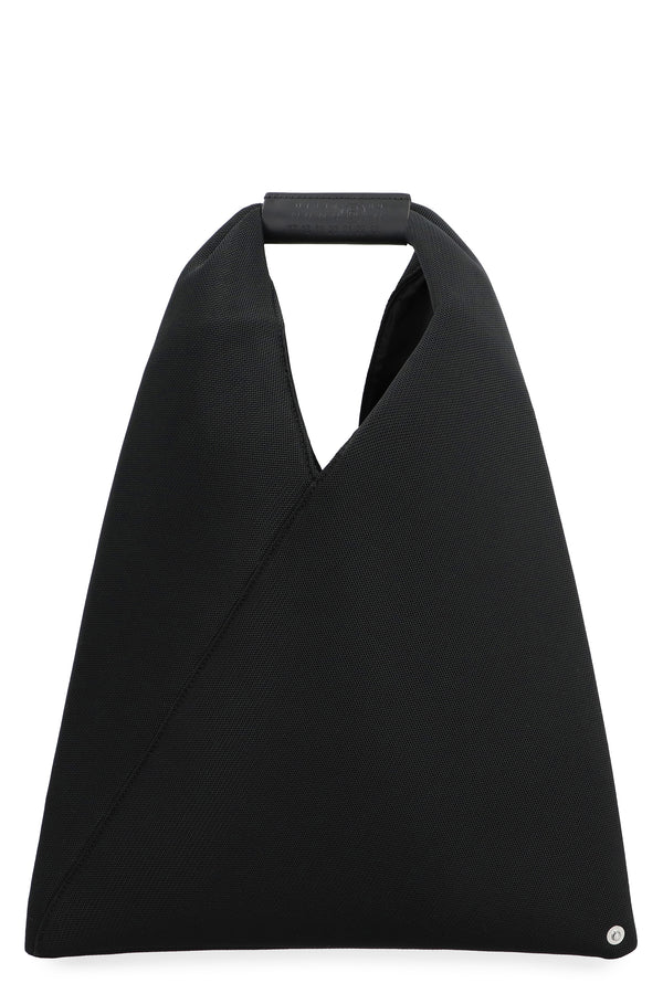 Japanese Mesh Bag Black Polyester Handbags