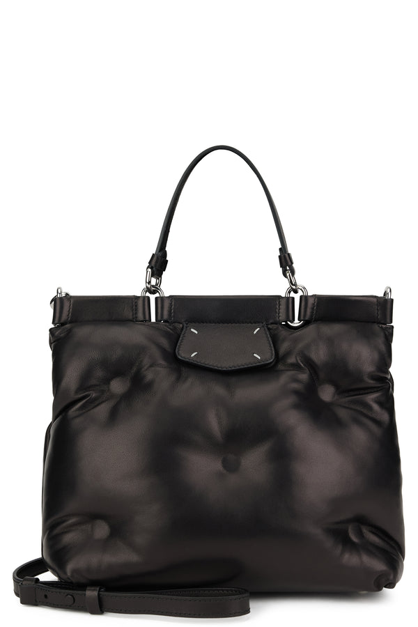 Tote Bag Glam Slam Black Calfskin