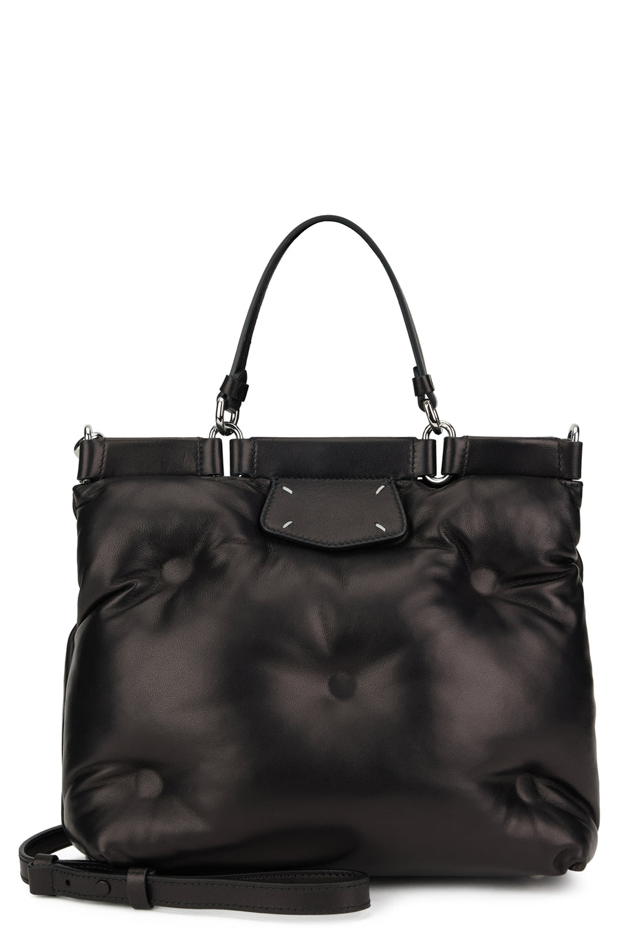 Tote Bag Glam Slam Black Calfskin