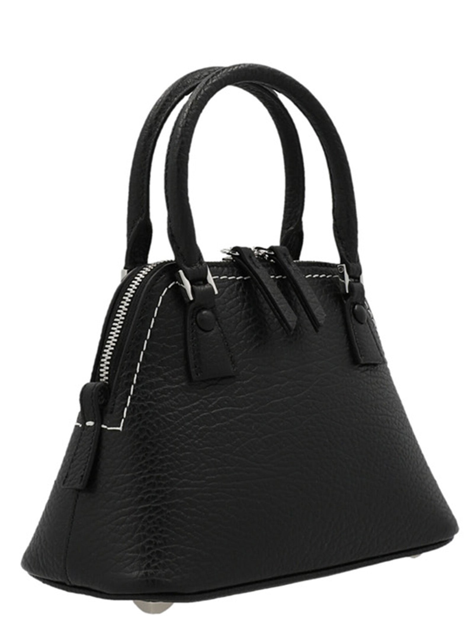 5AC Classique Micro handbag Black Polyvinyl Butyral Hand Bags