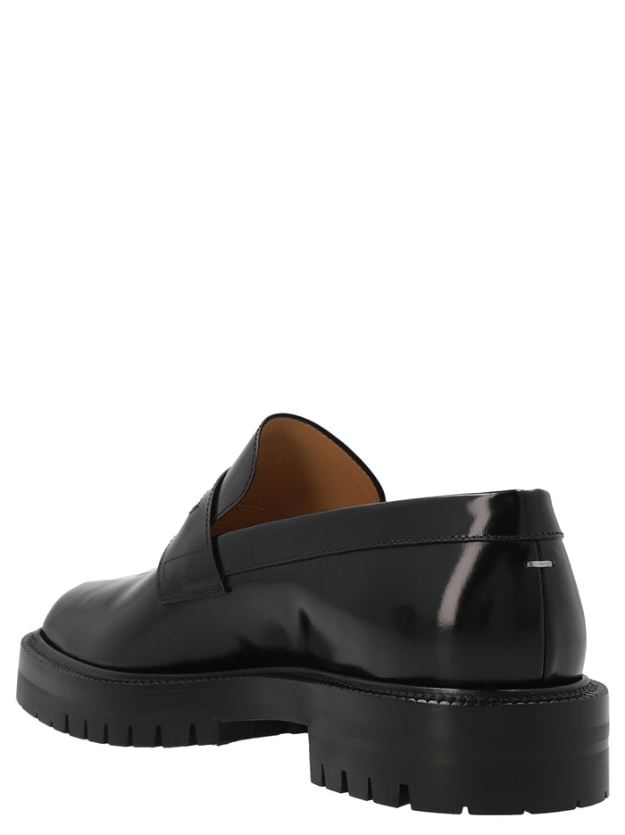Tabi loafers Black Calf Leather (bos Taurus)