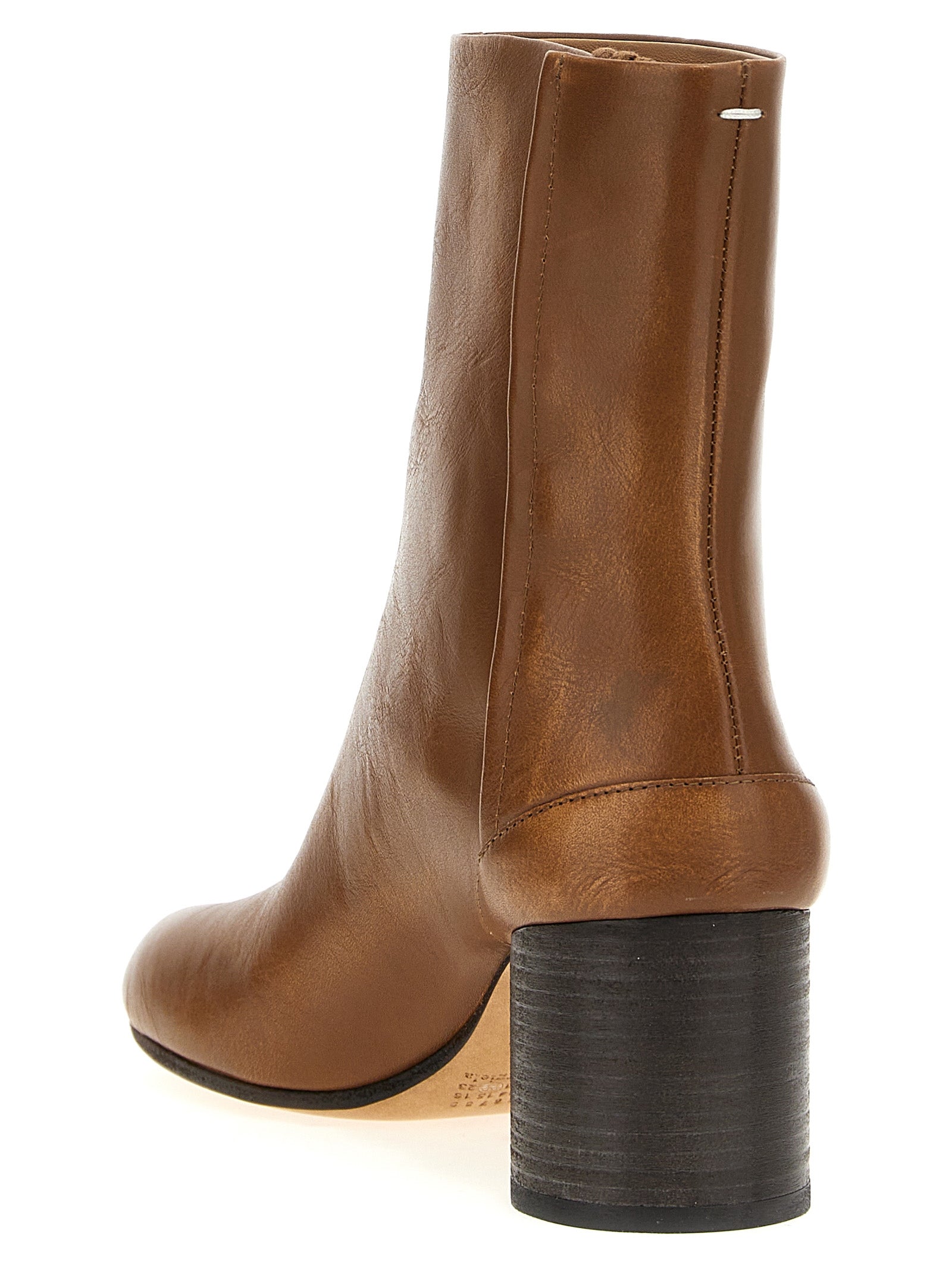 Tabi ankle boots Brown Calfskin Leather (bos Taurus) Boots