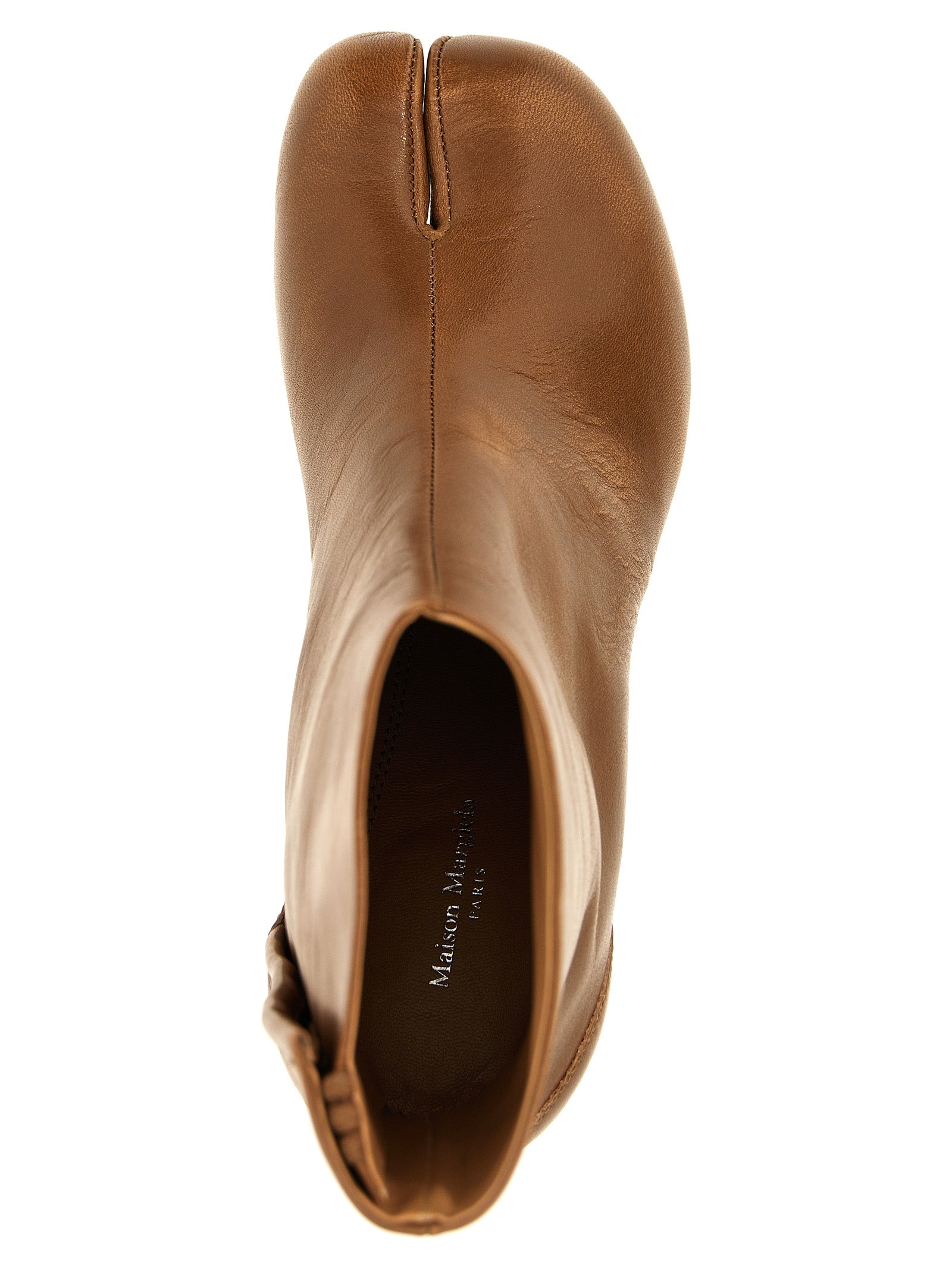 Tabi ankle boots Brown Calfskin Leather (bos Taurus) Boots