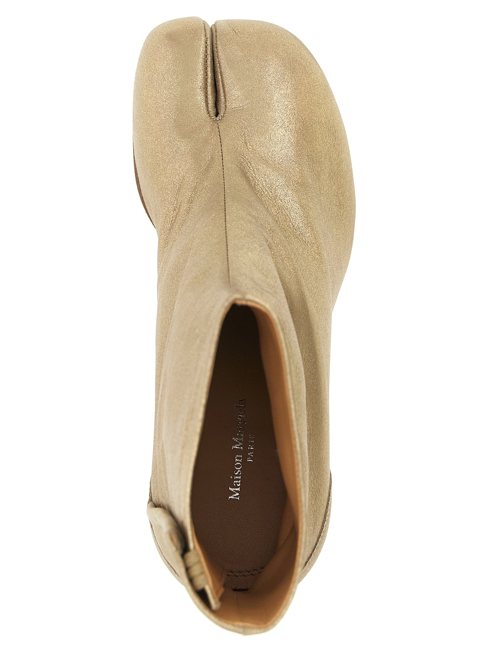 Tabi ankle boots Gold Boots