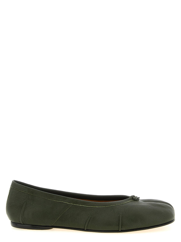 Maison Margiela Tabi Ballet Flat — Olive Green