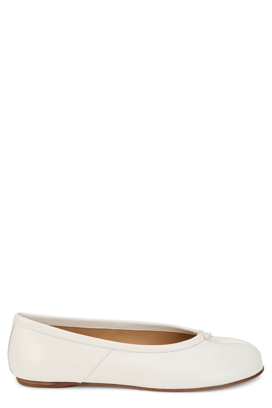 Ballerina Shoes Tabi White Calfskin