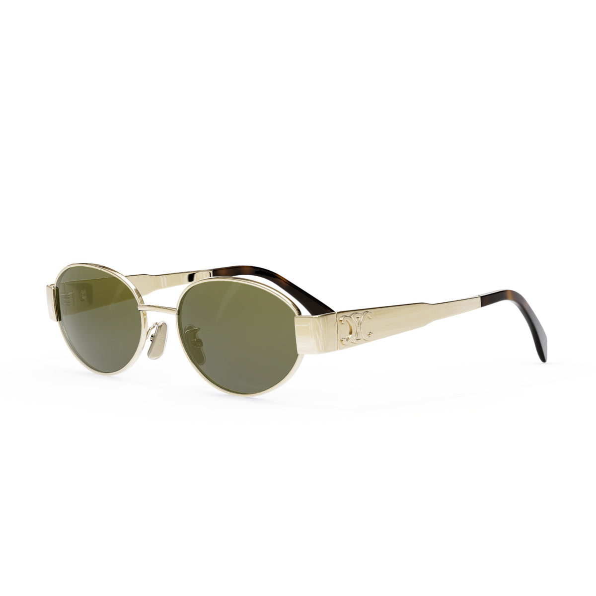 Celine CL40235U Metal Triomphe 30N Gold Oro Occhiali Da Sole