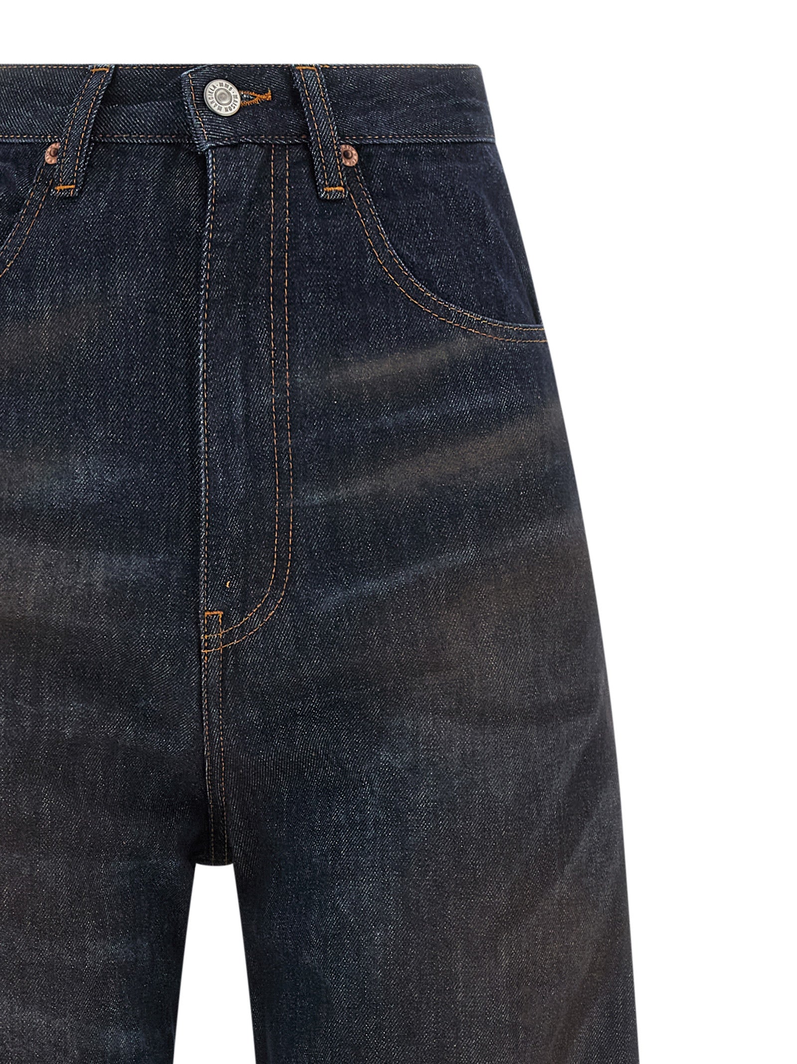 5-Pocket Jeans Blue Cotton