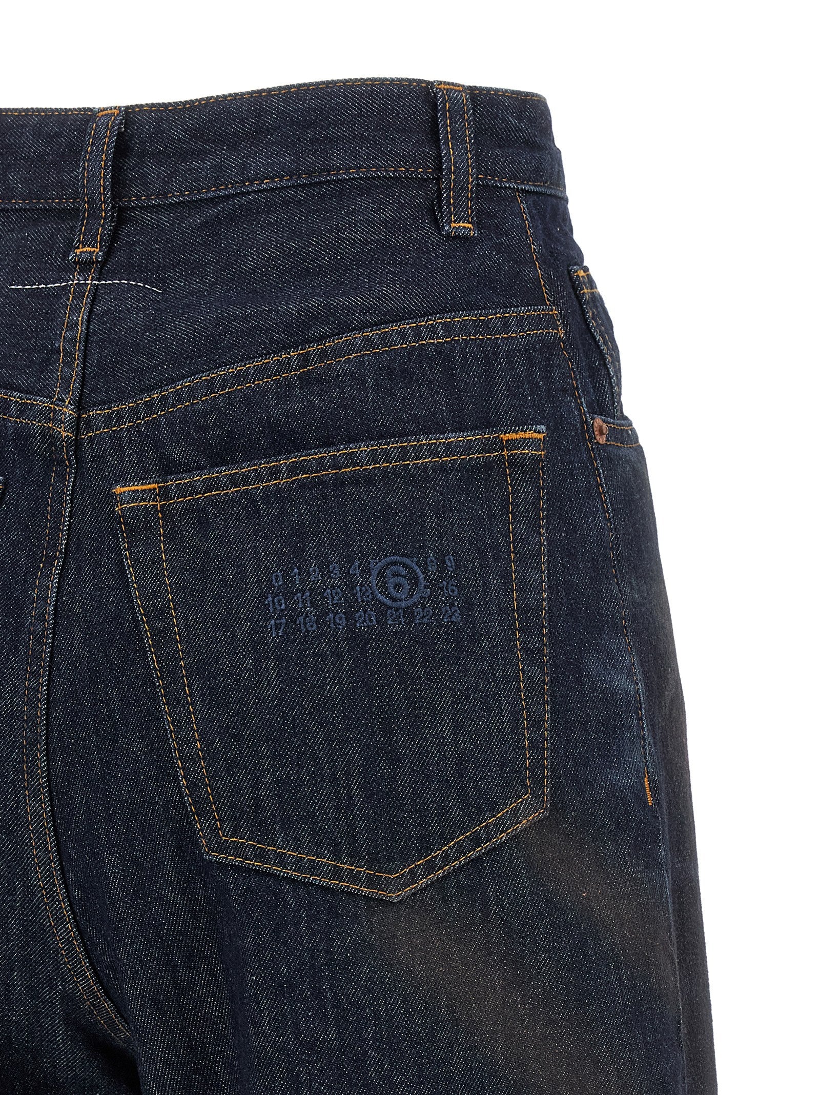 5-Pocket Jeans Blue Cotton