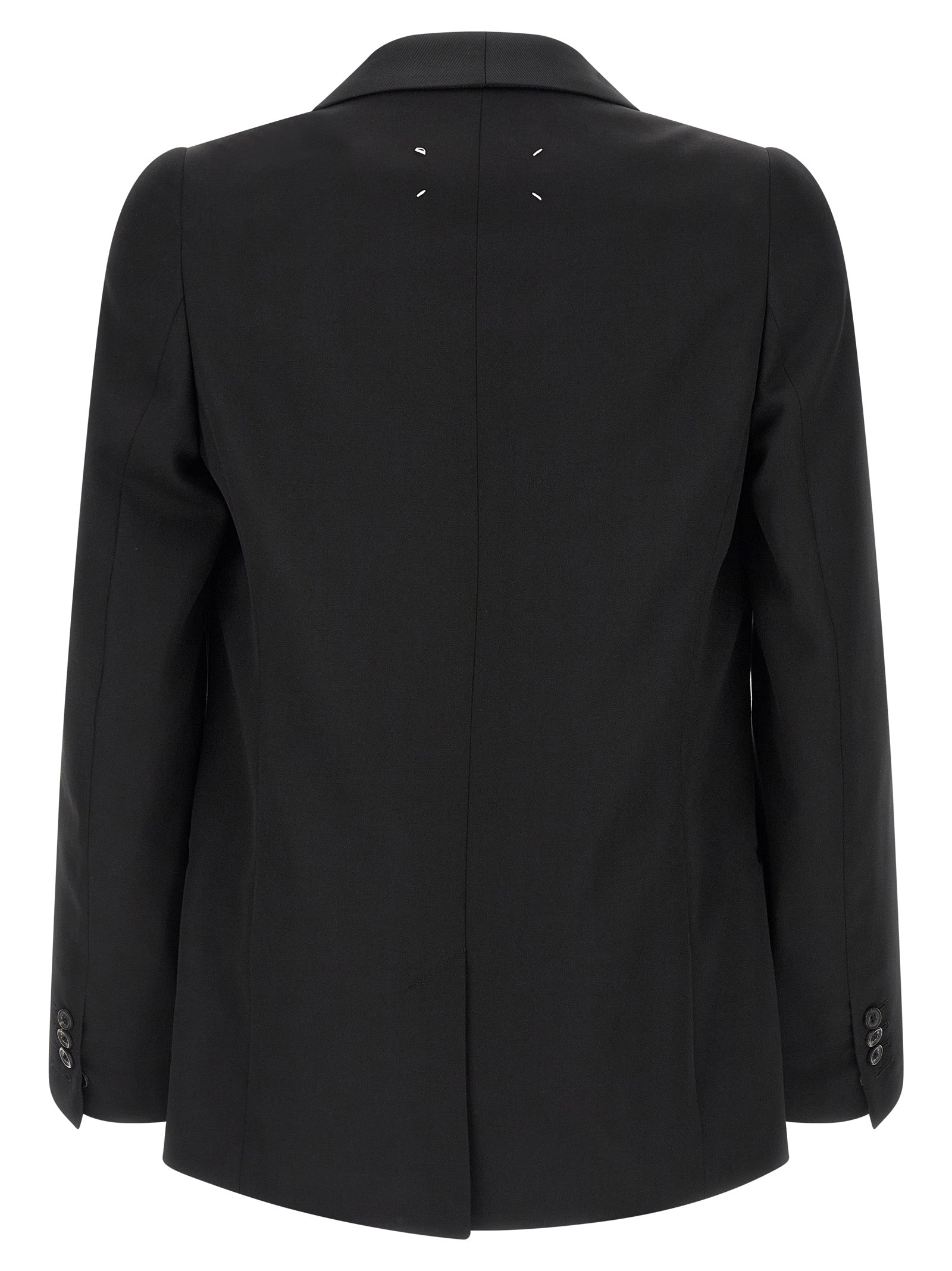 Four Stitches blazer Black Virgin Wool