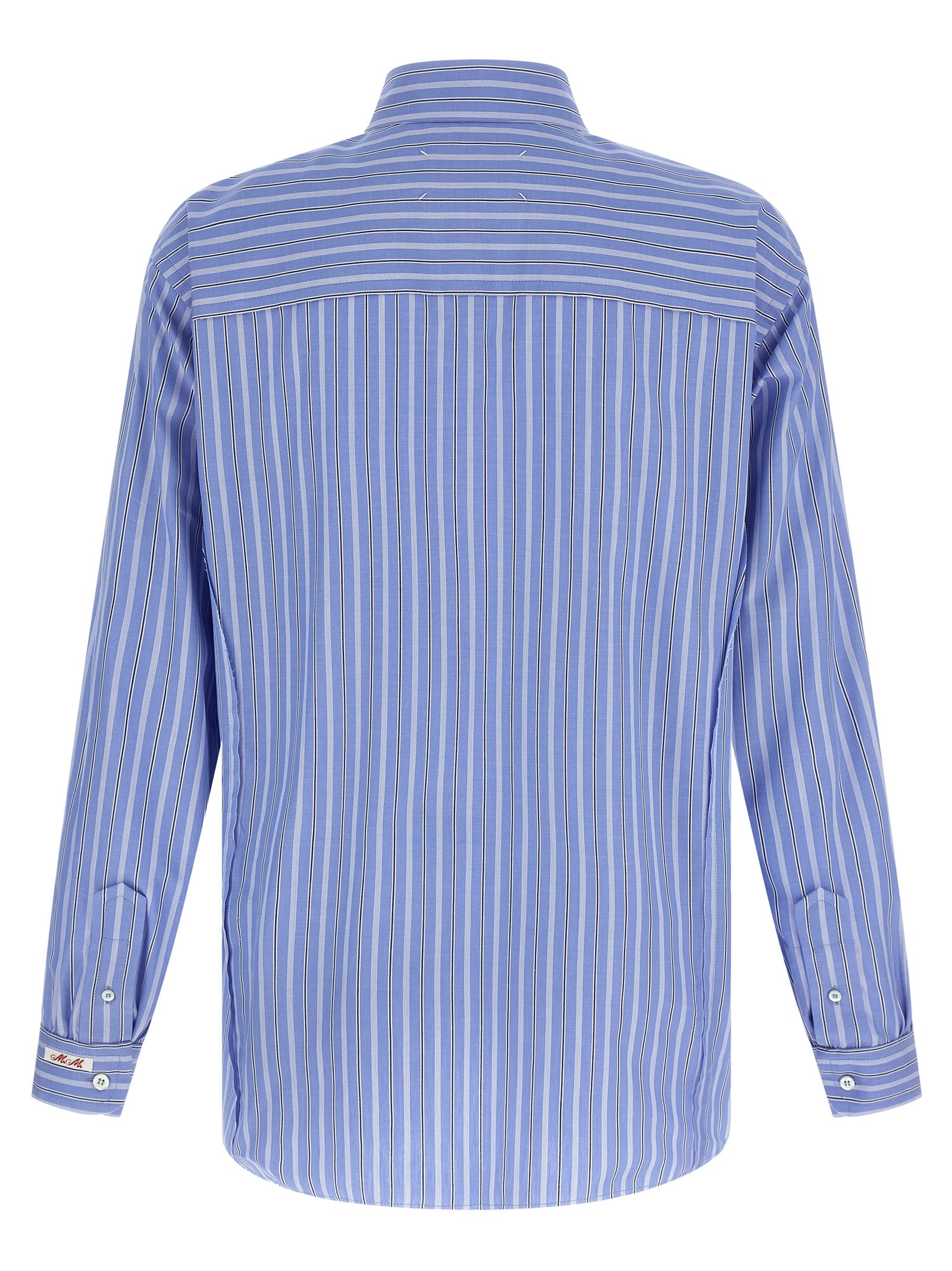 Striped cotton shirt Light Blue Shirt, Blouse