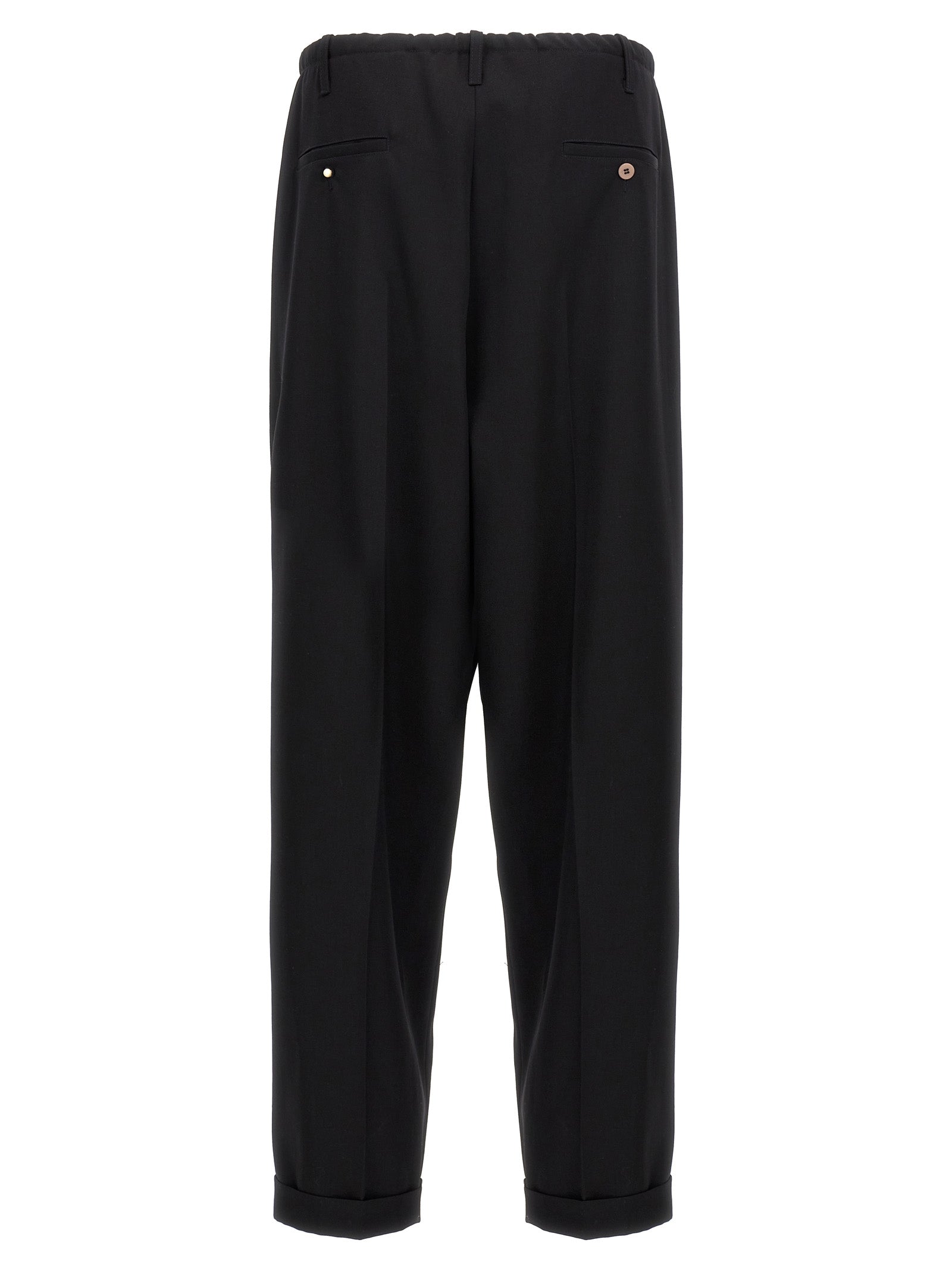 Peoples pants Black Virgin Wool