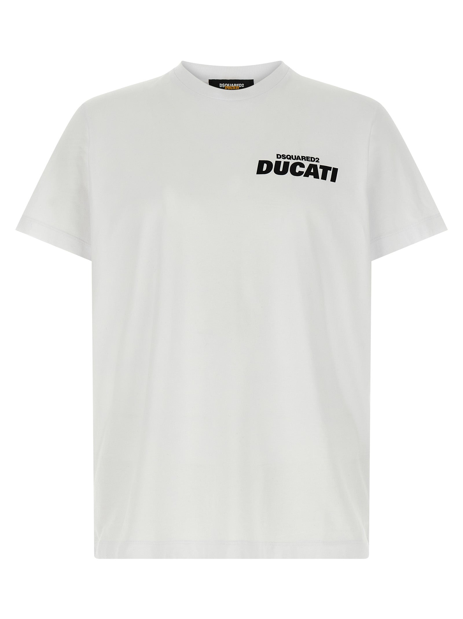 T-shirt capsule Dsquared2 x Ducati White/black Cotton