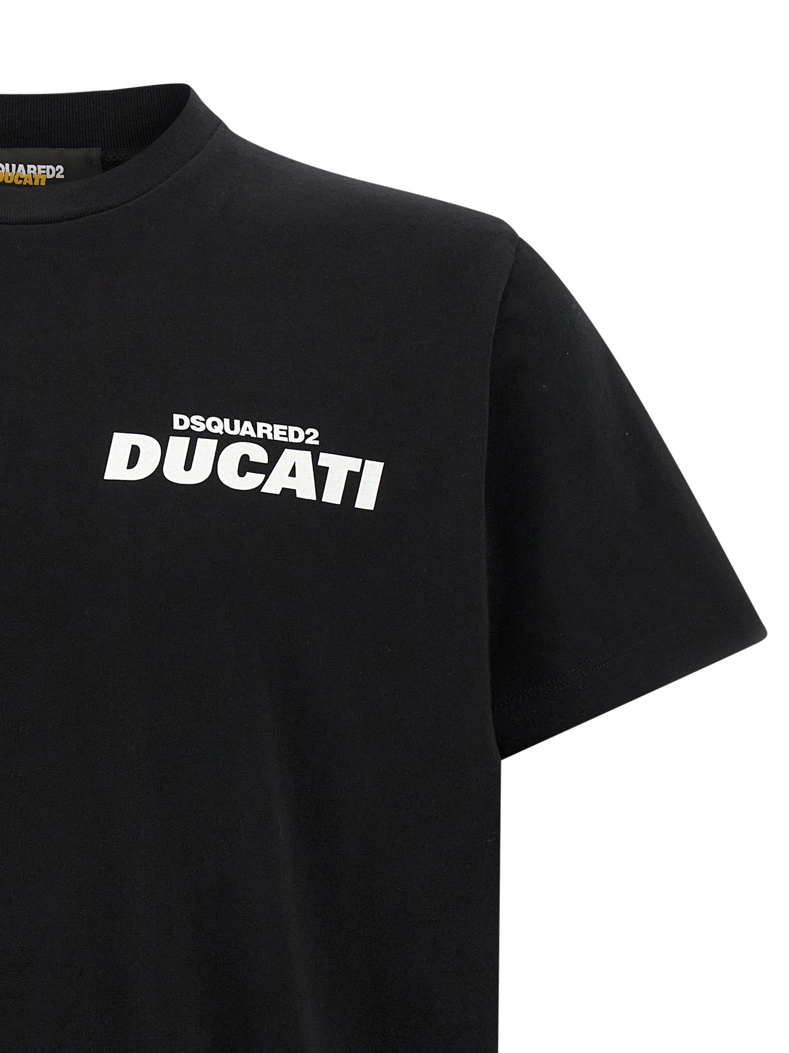 T-shirt capsule Dsquared2 x Ducati White/black Cotton