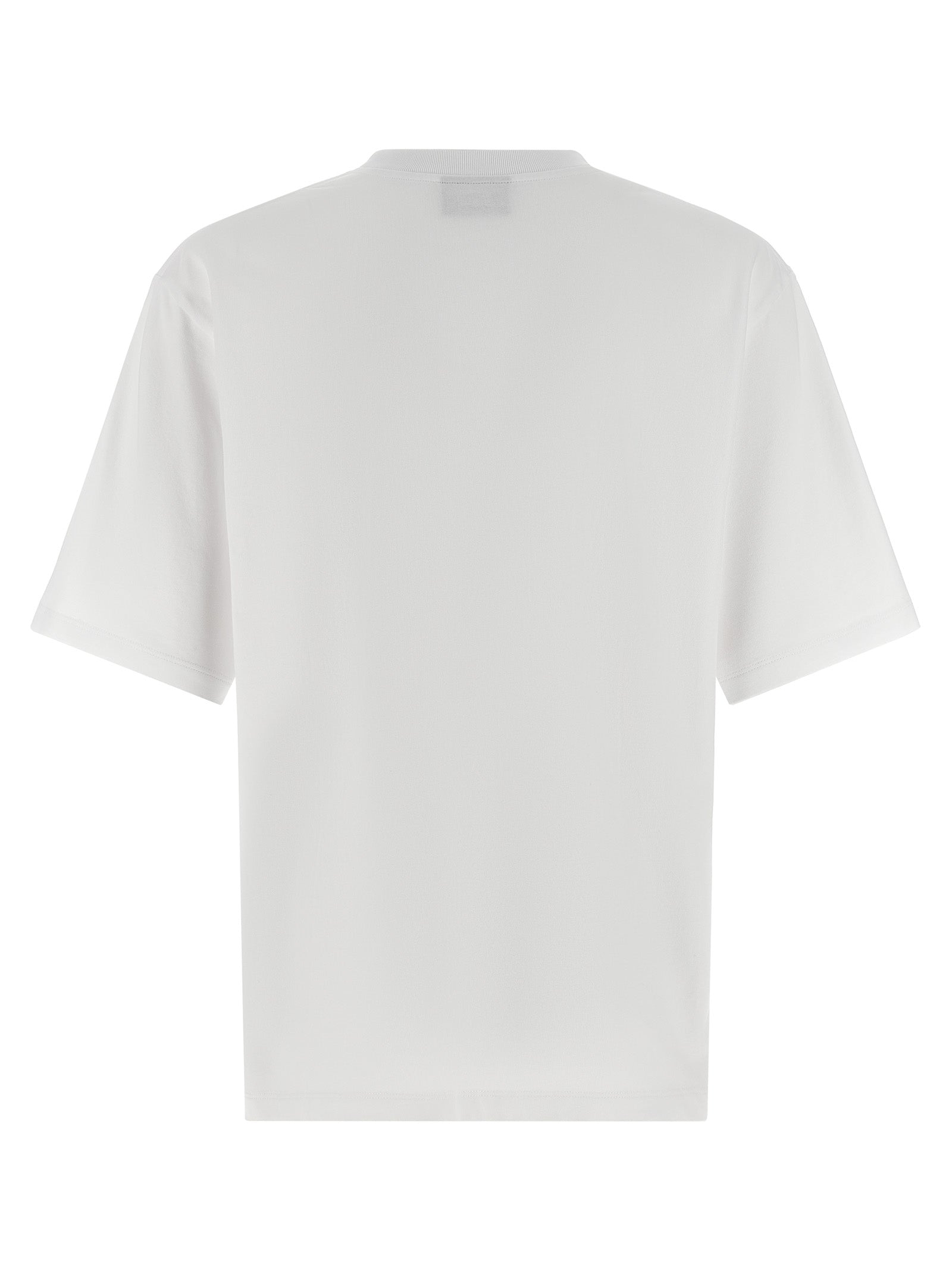 Printed T-shirt White Cotton