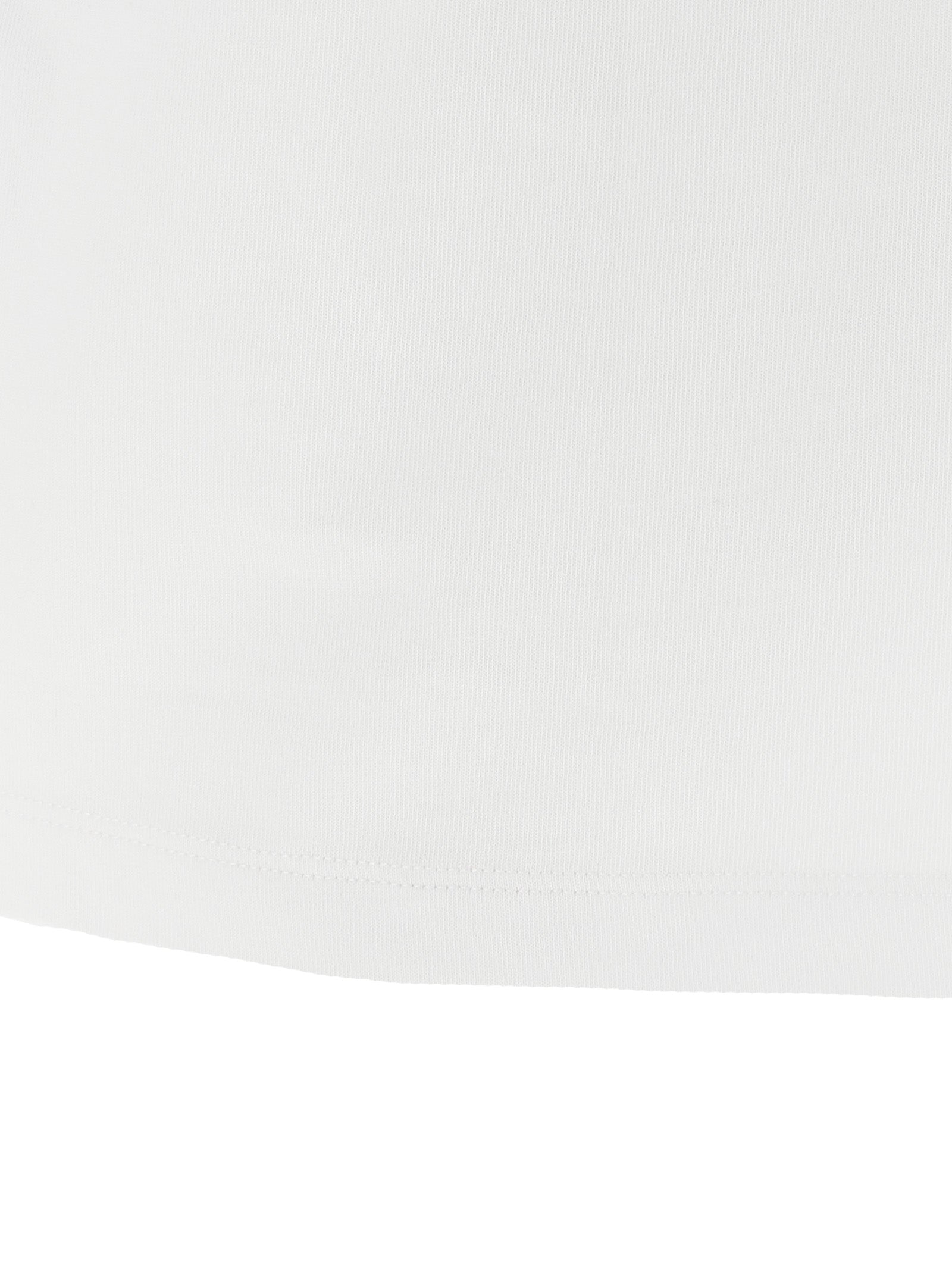Printed T-shirt White Cotton