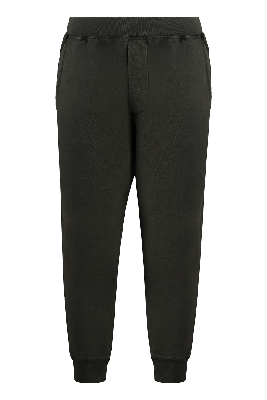 Cotton Track Pants Green