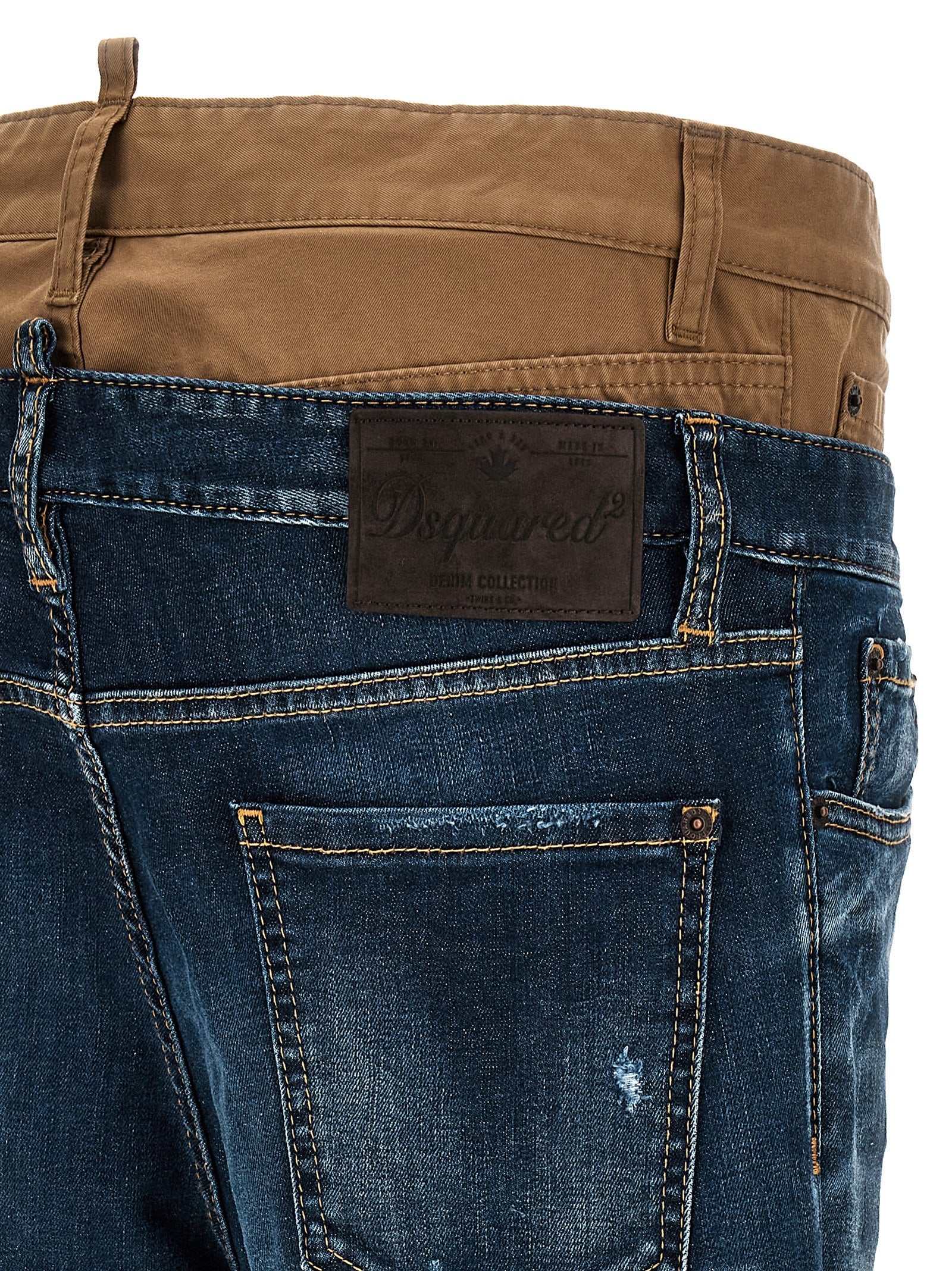 Jeans Skinny Twin Pack Blue Cotton