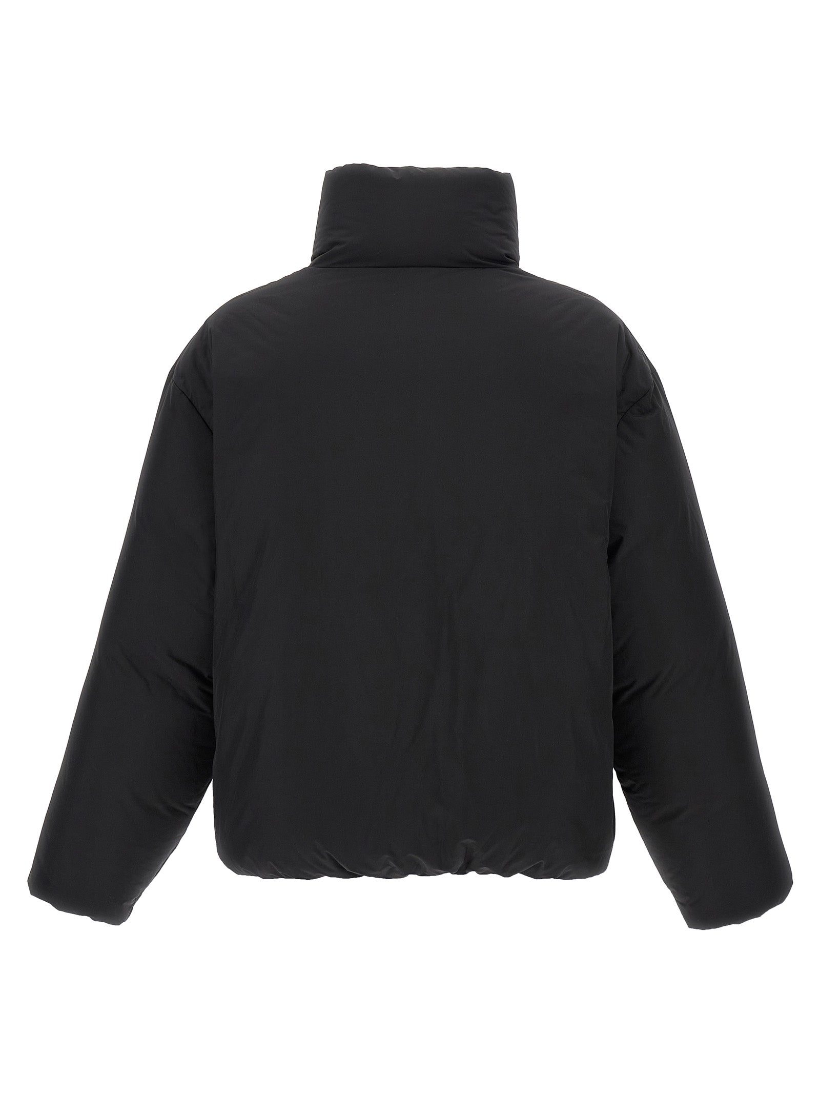 Ball Nylon Puffer down jacket Black Polyester Jacket, Parka, Casual