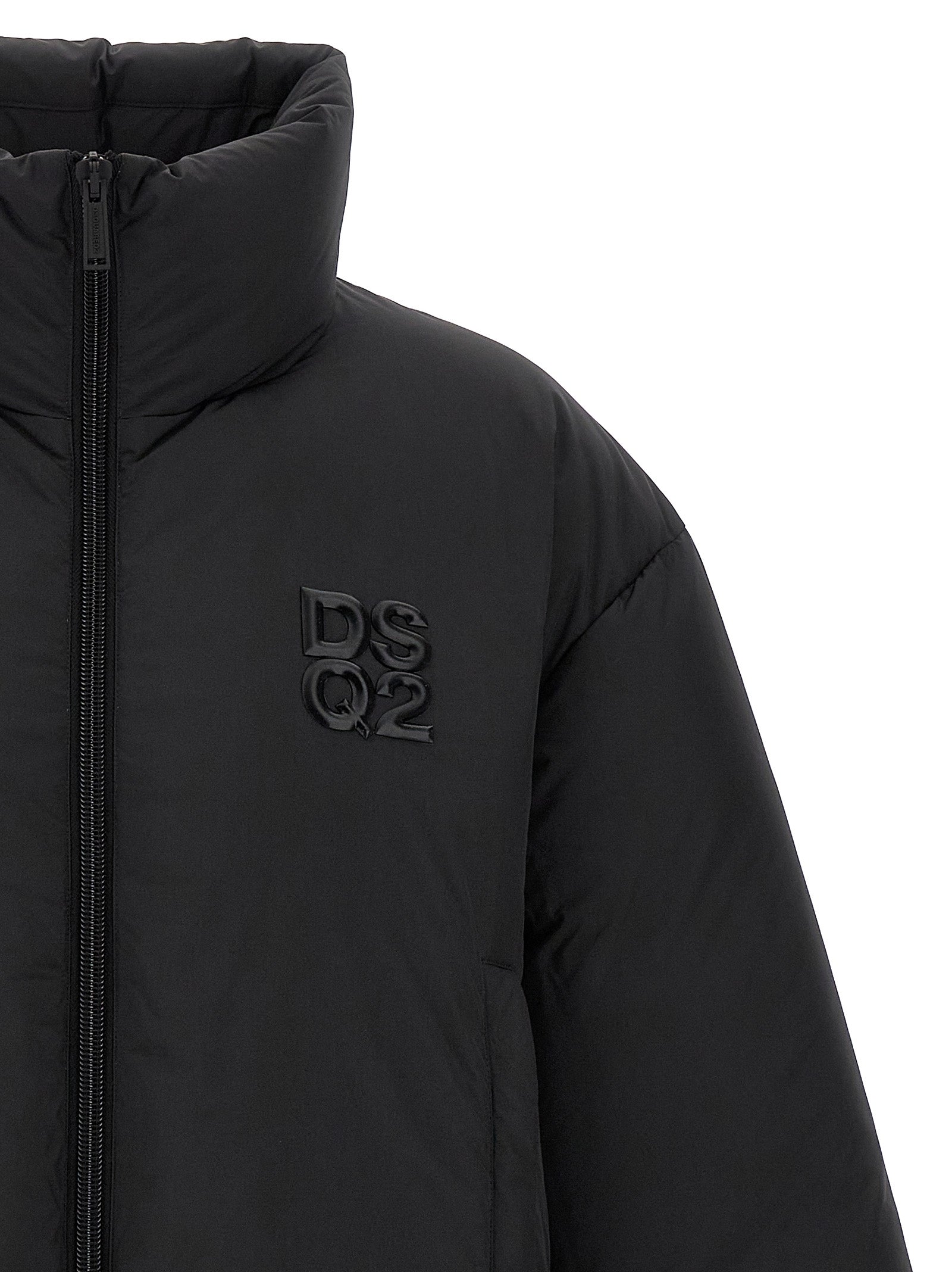 Ball Nylon Puffer down jacket Black Polyester Jacket, Parka, Casual