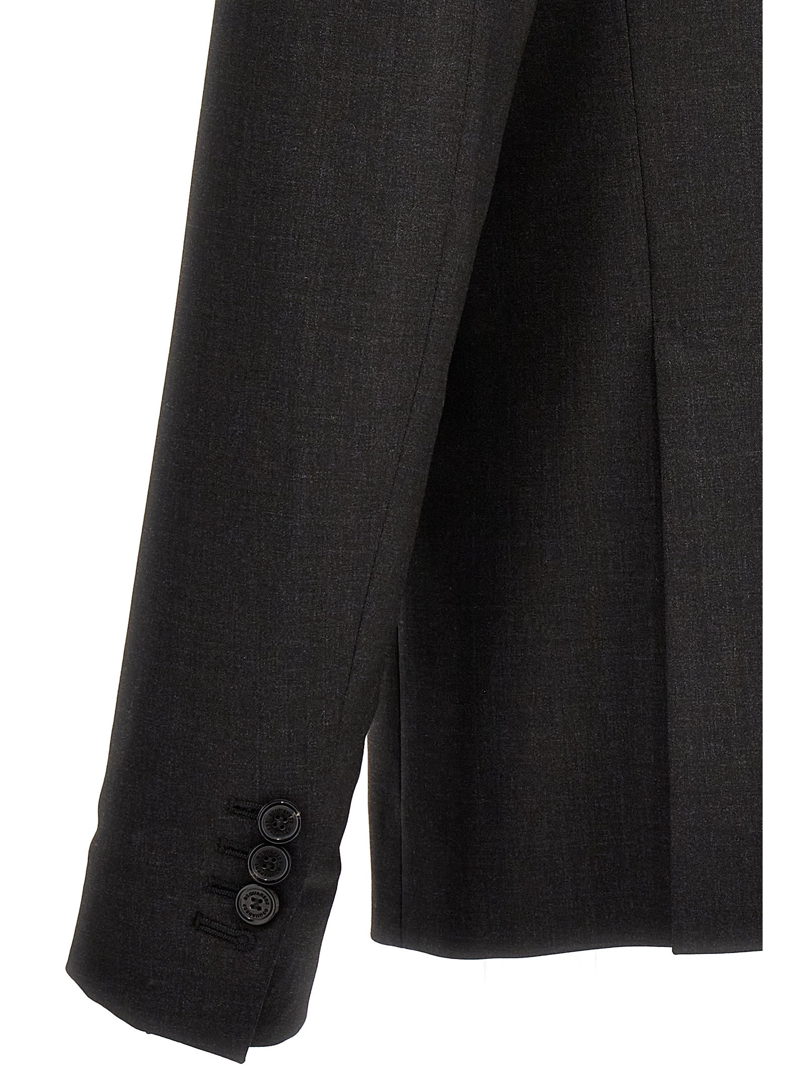 Paris Dress Gray Wool Elastane Suits