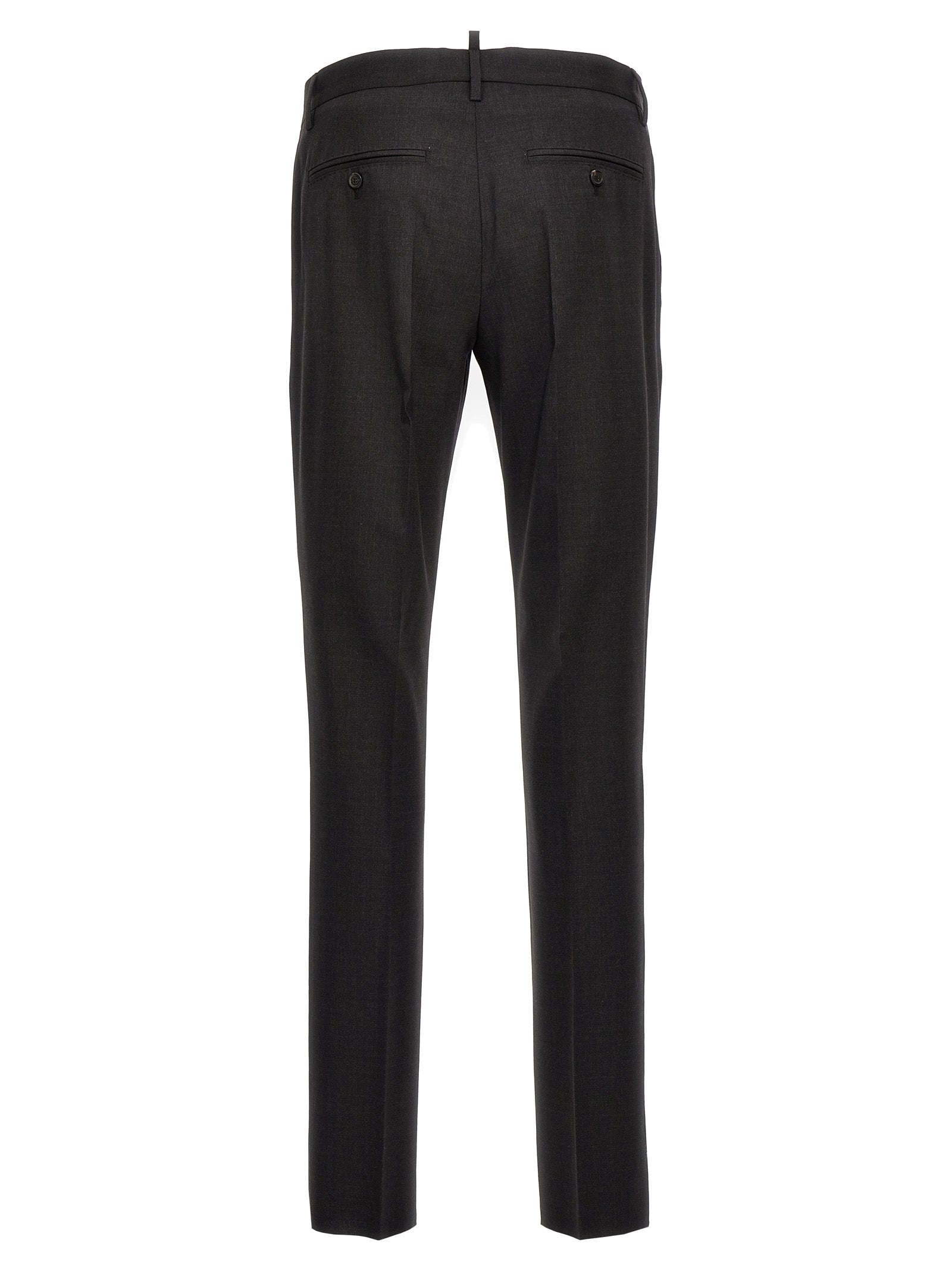 Paris Dress Gray Wool Elastane Suits