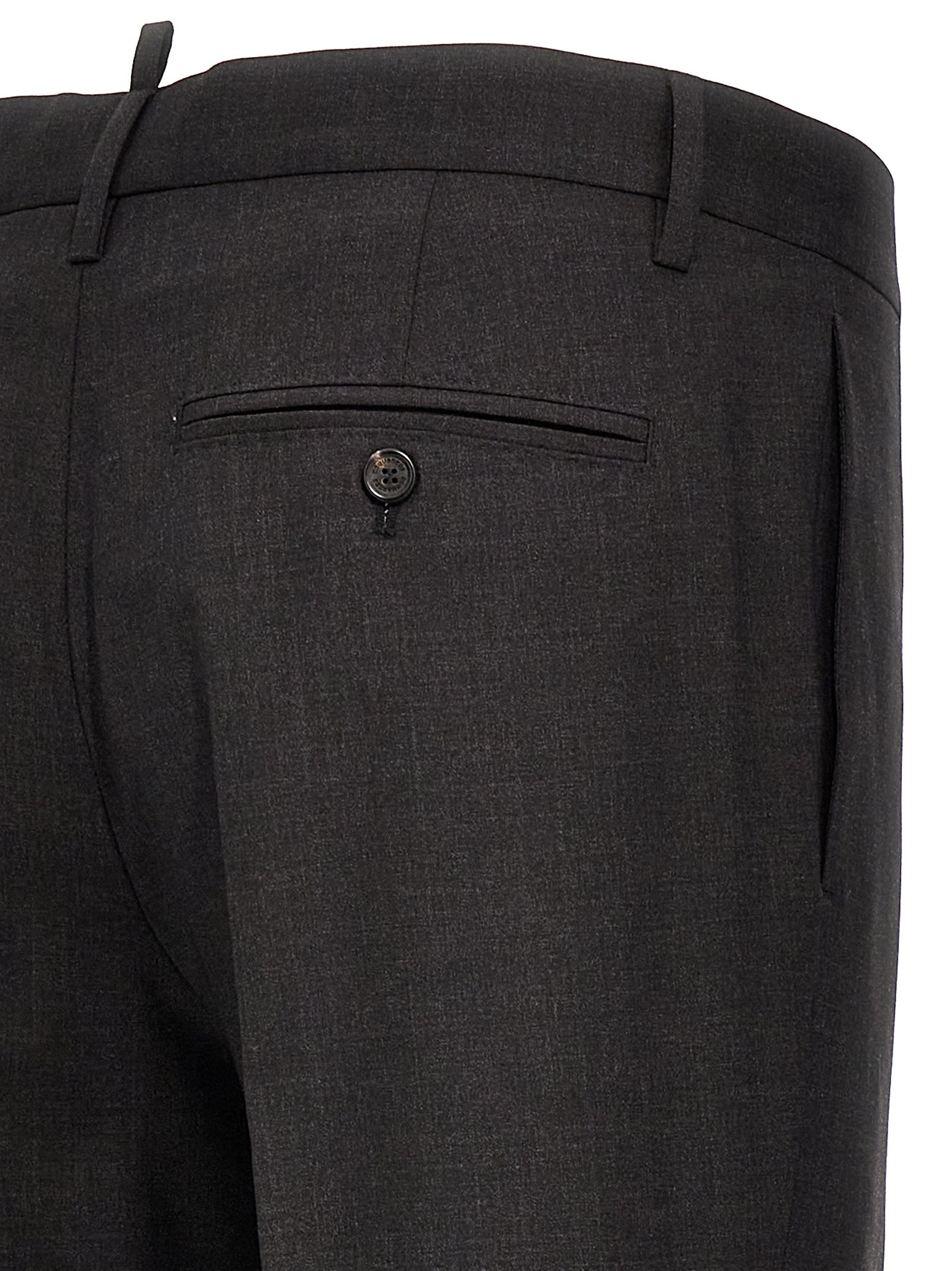 Paris Dress Gray Wool Elastane Suits