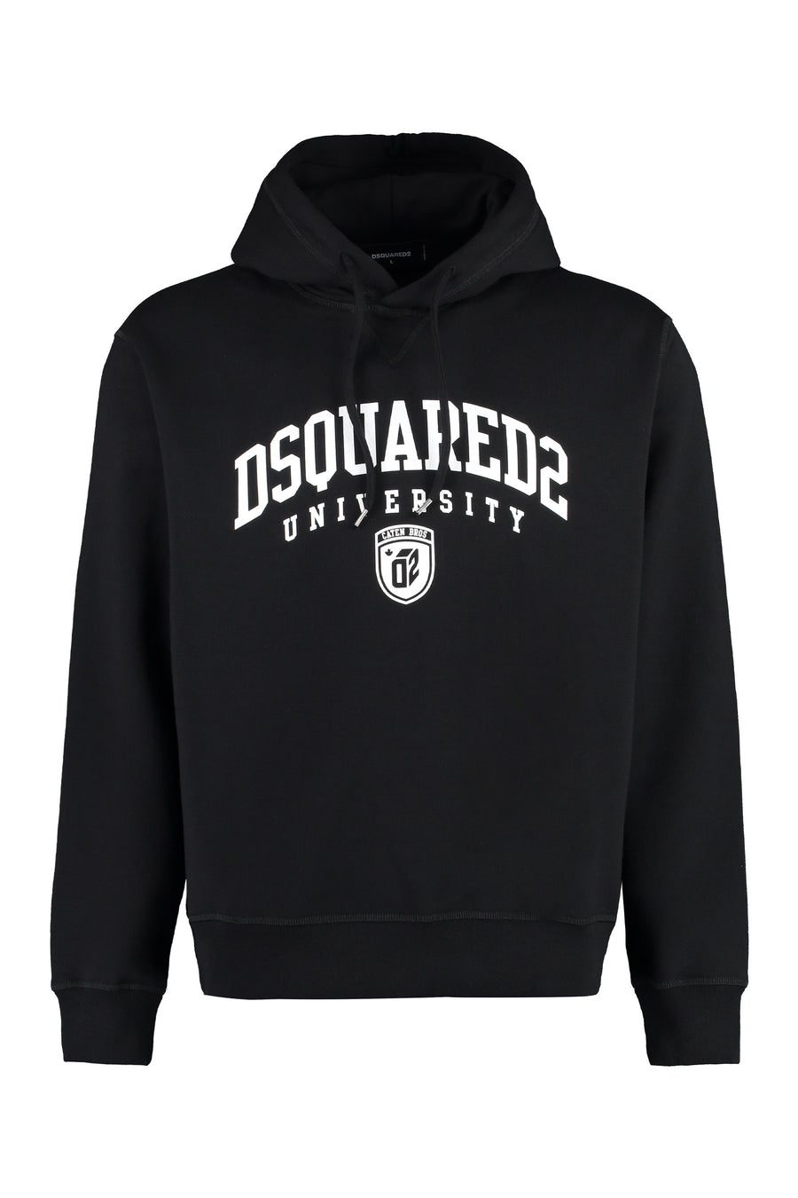 Black Cotton Hoodie Jumpers