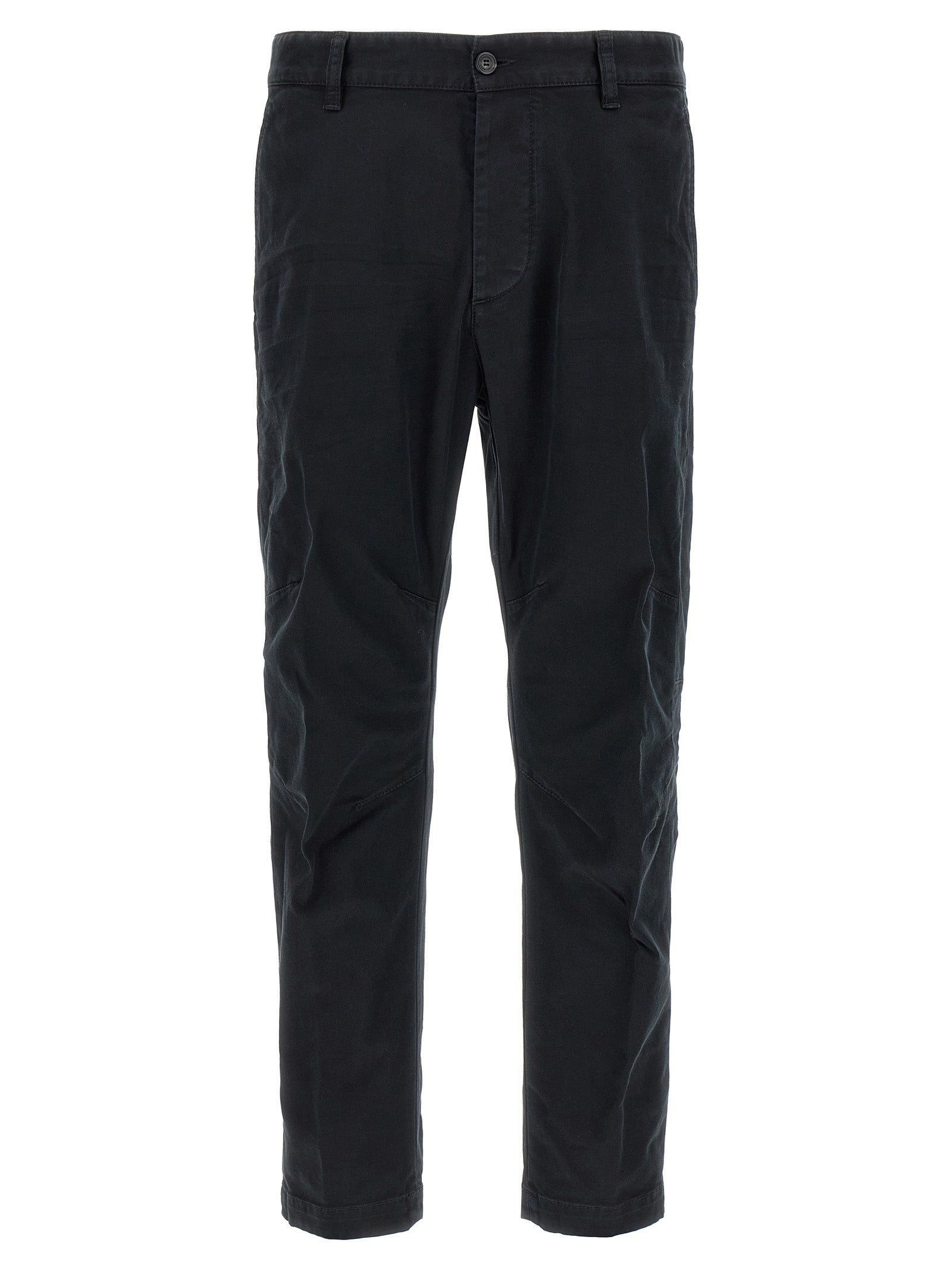 Sexy Chino pants Black Cotton