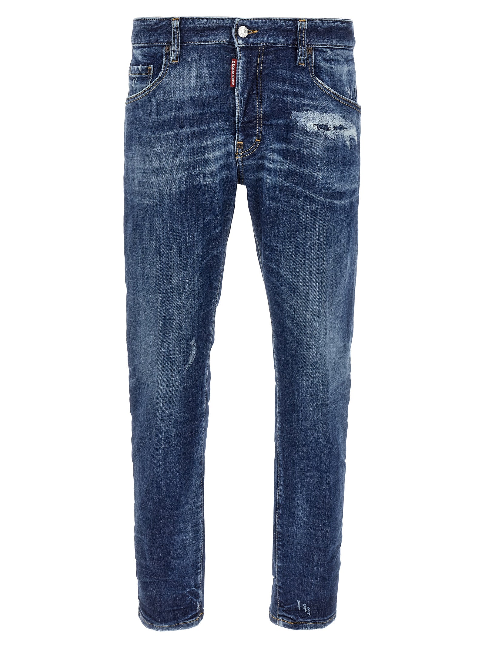 Skater jeans Blue Cotton Polyester Elastane