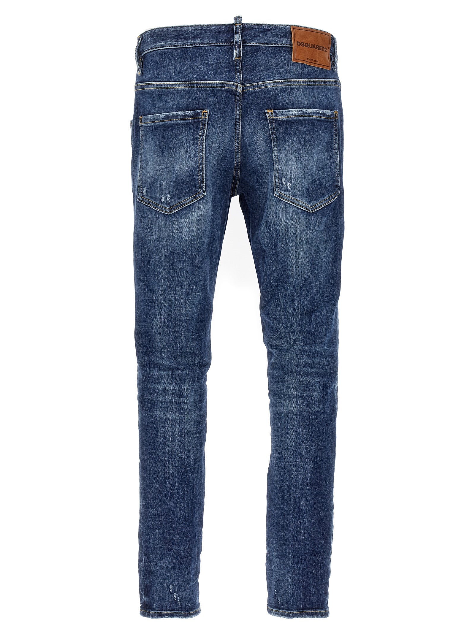 Skater jeans Blue Cotton Polyester Elastane